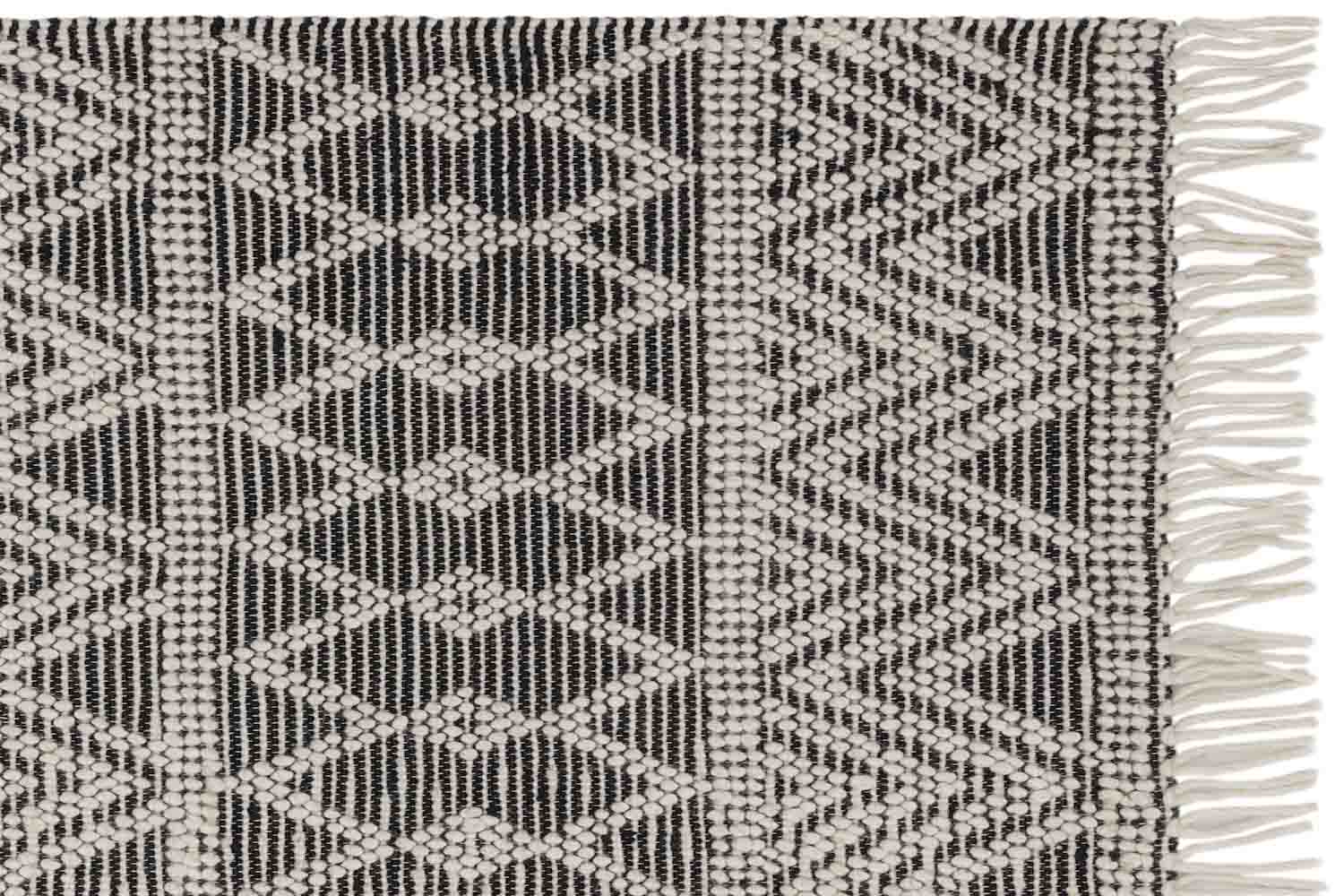 Asra Black Rug, 120x170 - Image 2