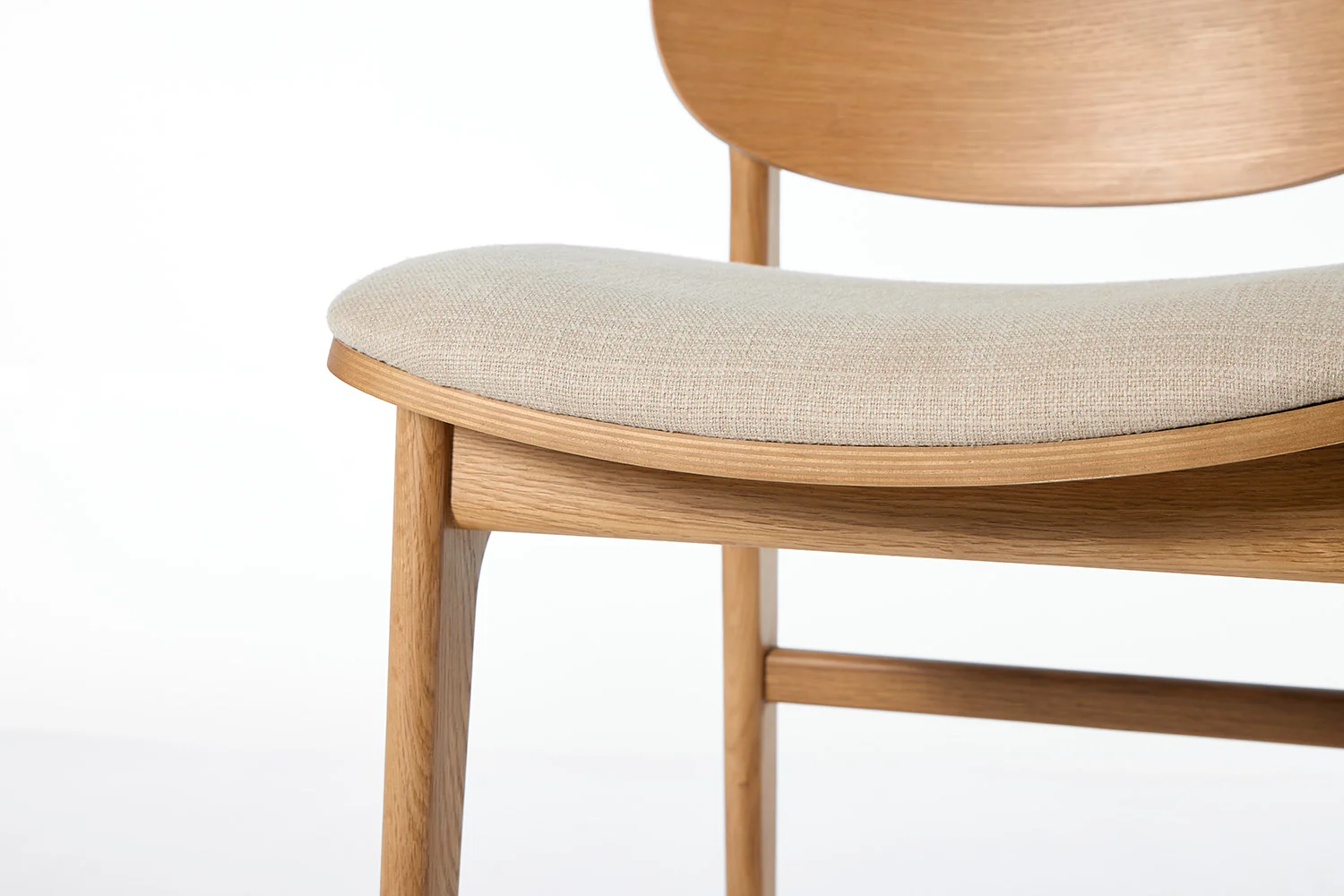 Bar Stool 02, White Oak / Oatmeal - Image 10