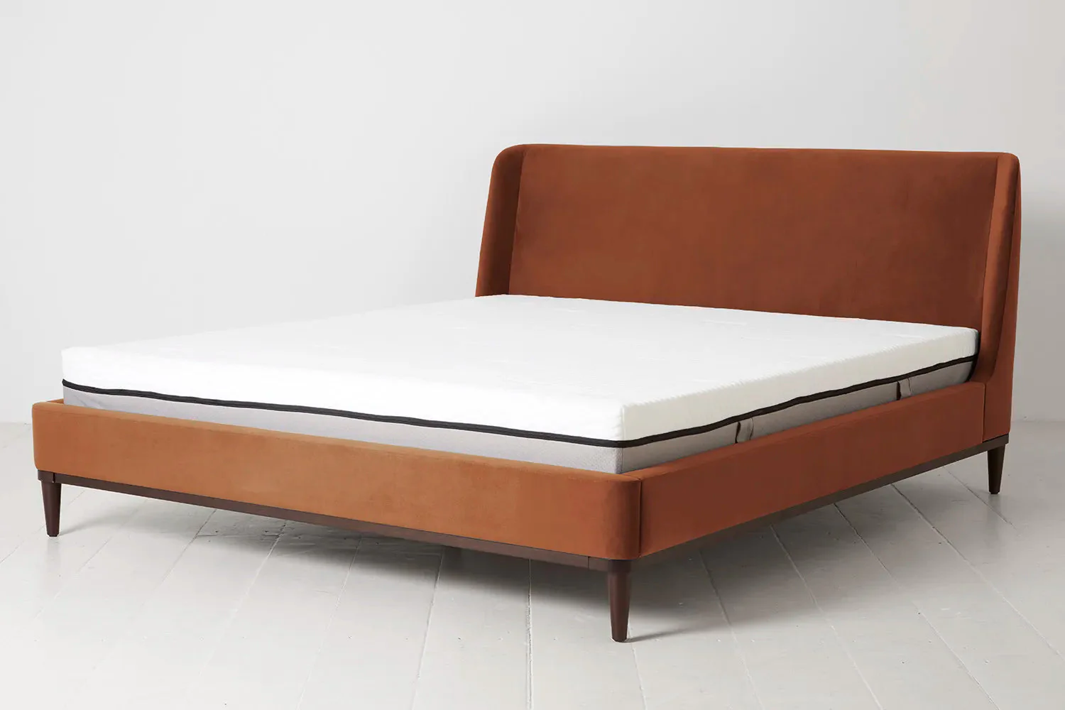 Bed 02 Super King Sized Bed, Umber - Image 3