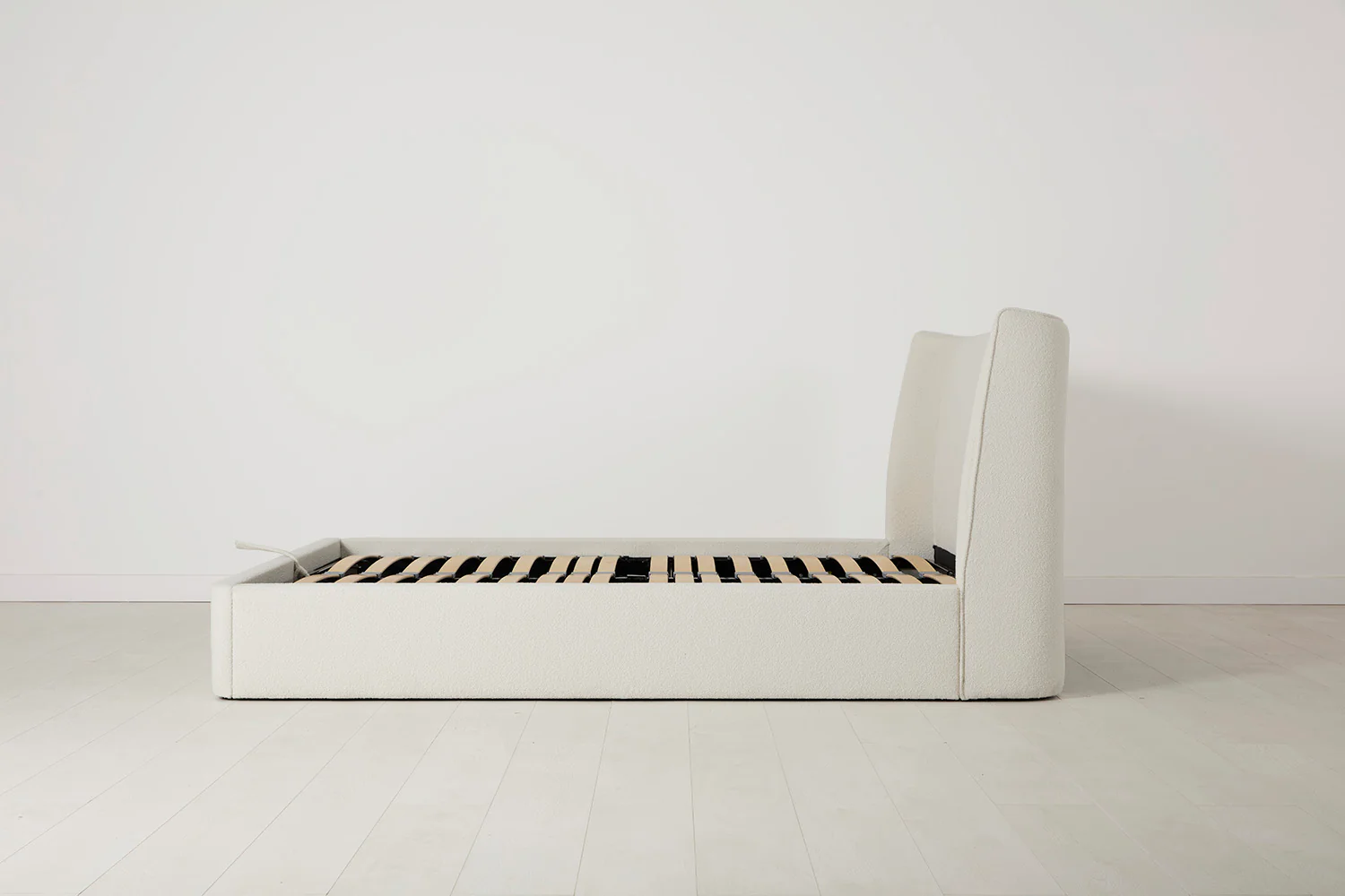 Bed 03 Storage Double Bed, Ivory - Image 6
