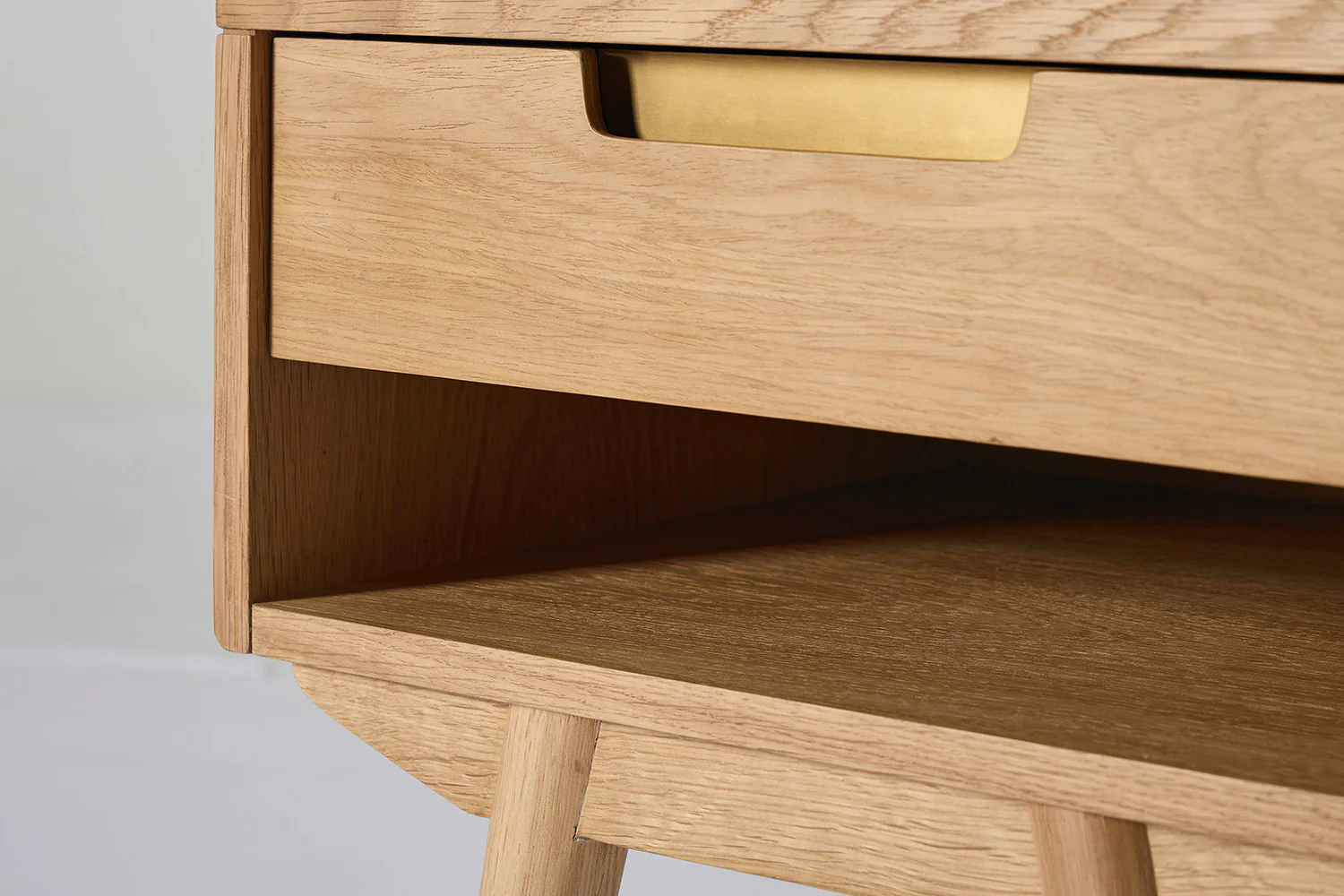 Bedside Table 01, Oak - Image 7