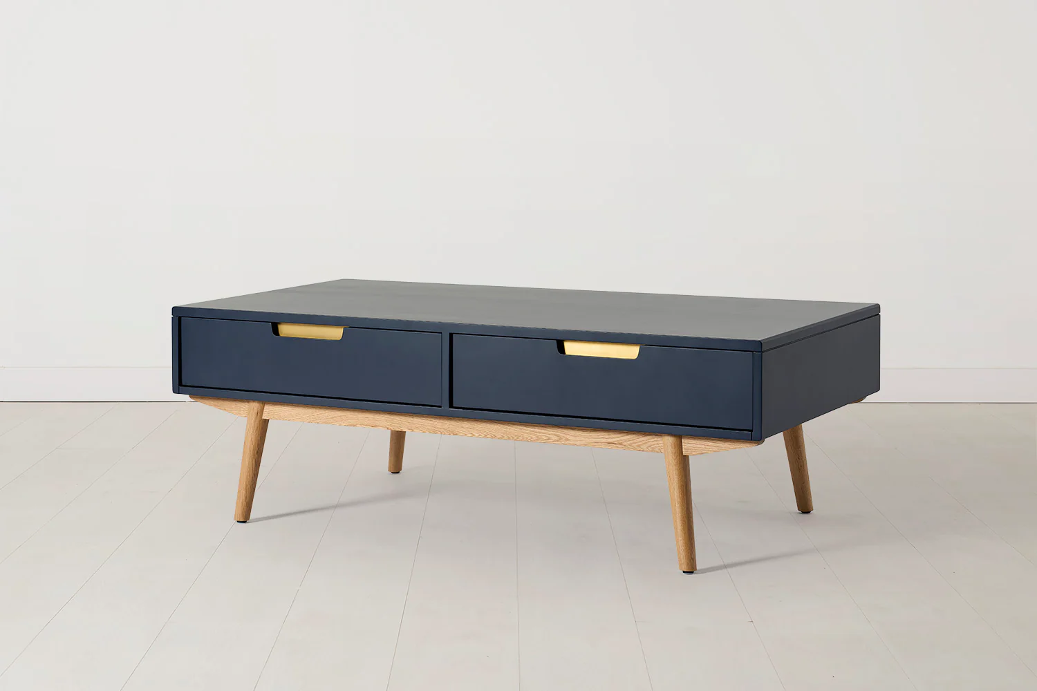 Coffee Table 01, Blue / Four drawers - Image 3