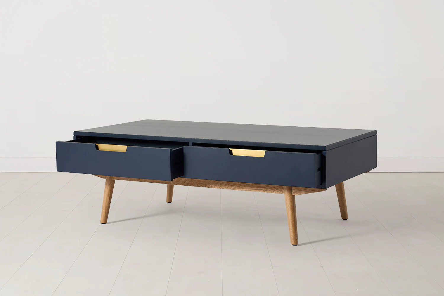 Coffee Table 01, Blue / Four drawers - Image 5