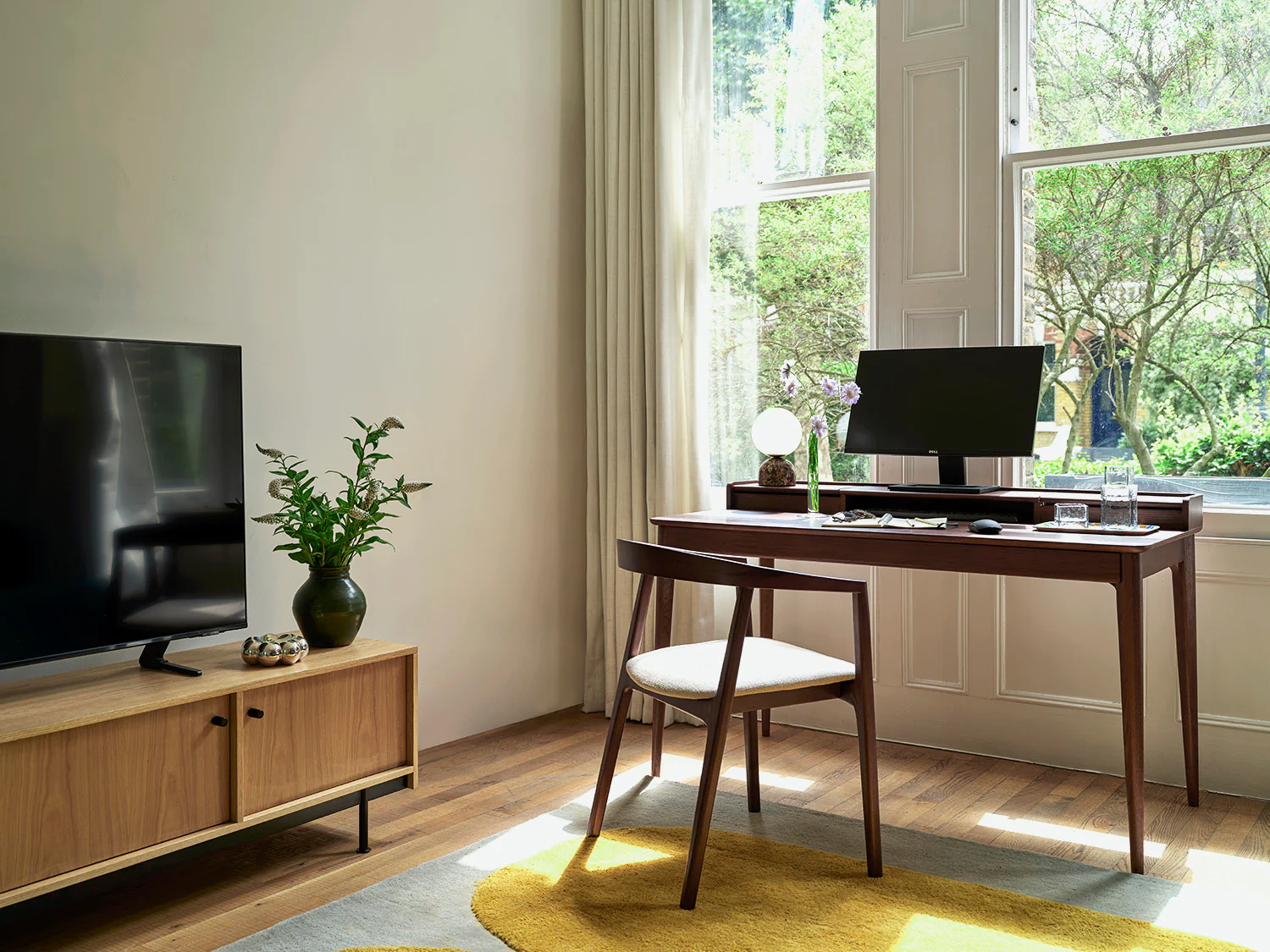 Desk 01, Walnut - Image 4