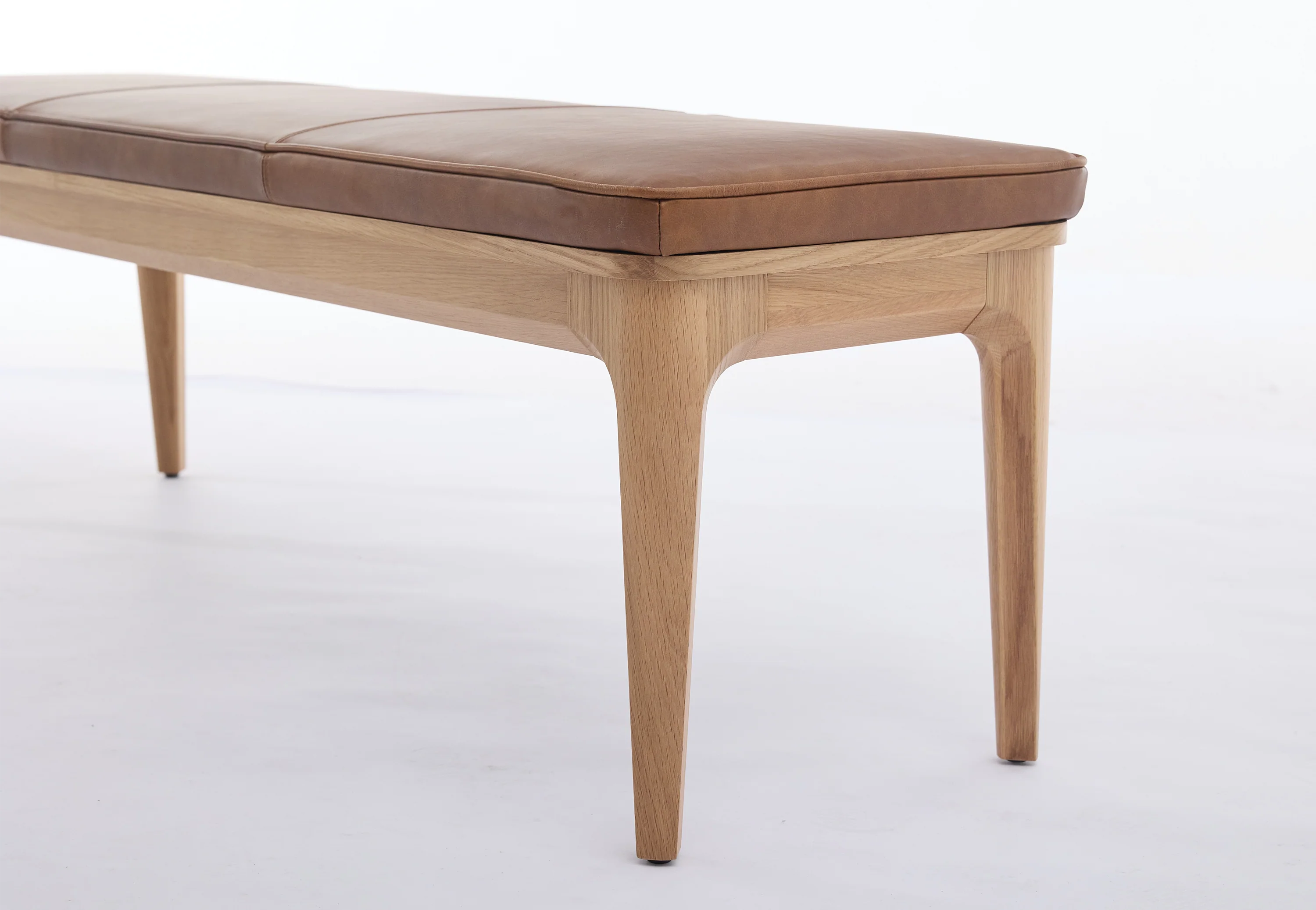 Dining Bench 01, Oak / Maple - Image 8