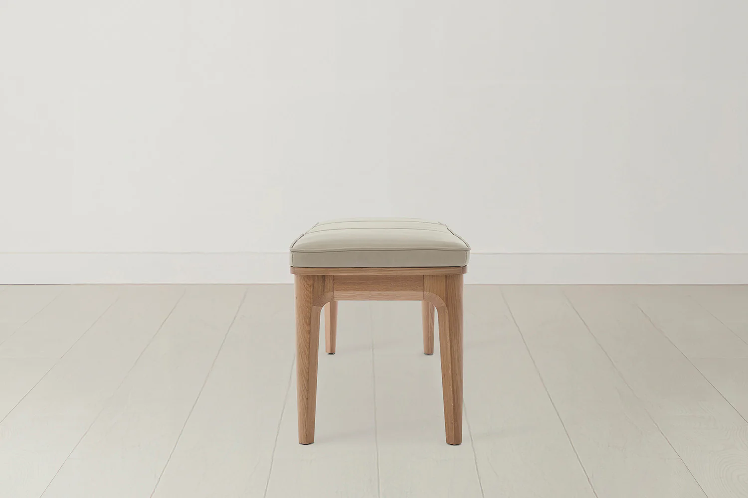 Dining Bench 01, Oak / Oyster - Image 4