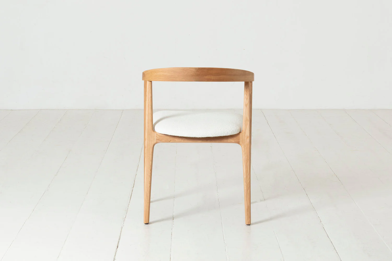 Dining Chair 01 (set of 2), Oak / Ivory - Image 5
