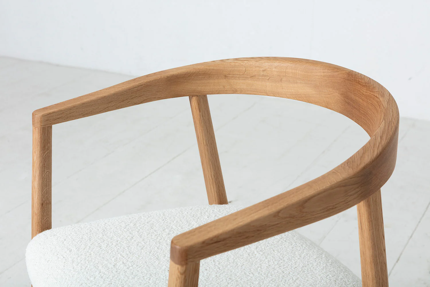 Dining Chair 01 (set of 2), Oak / Ivory - Image 8