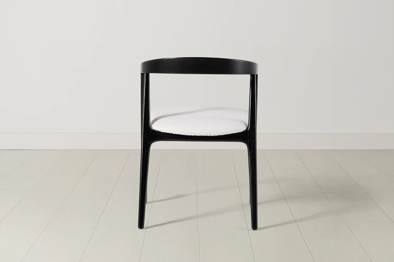 Dining Chair 01 (set of 2), Black / Ivory - Image 5