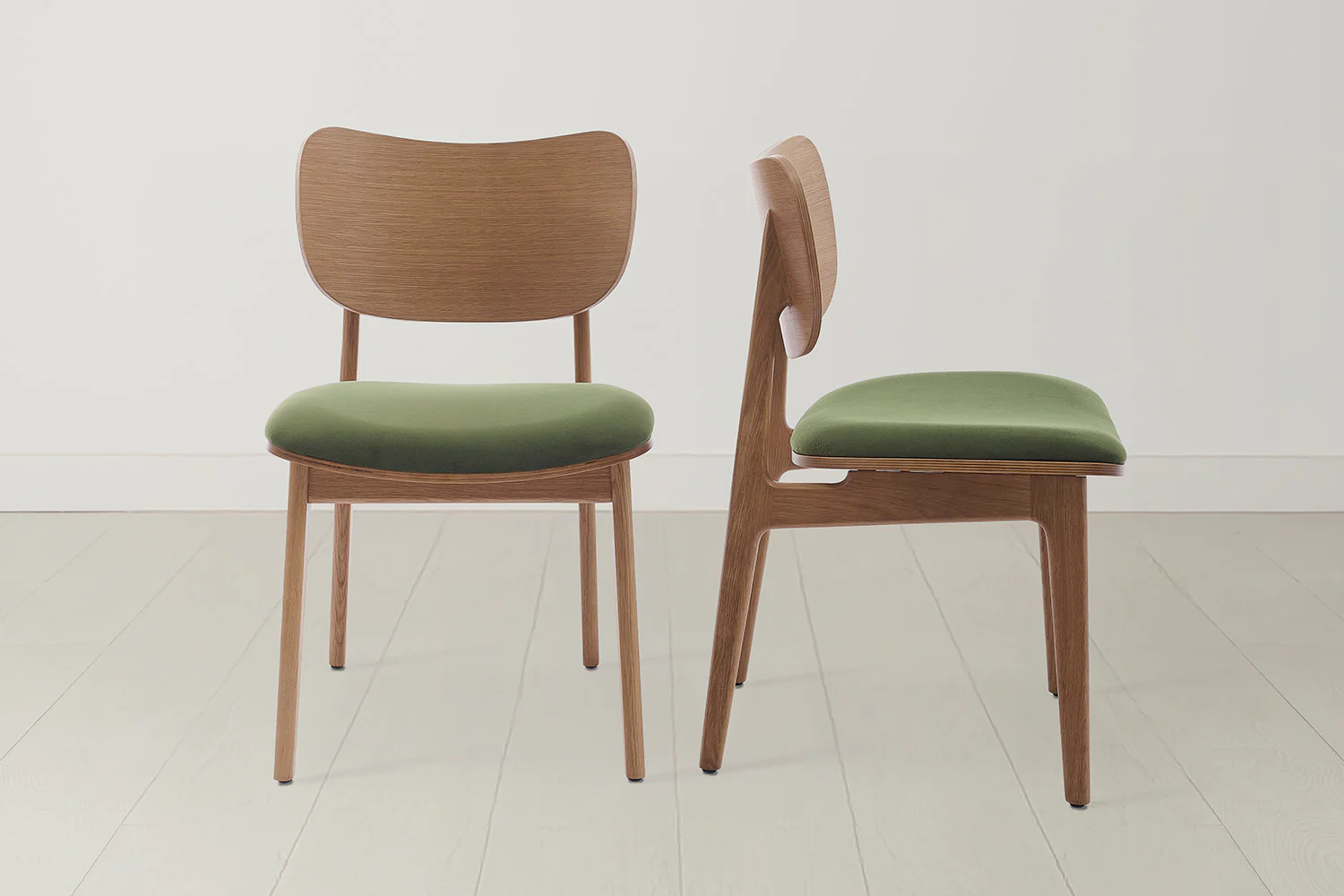Dining Chair 02 (set of 2), Oak / Vine