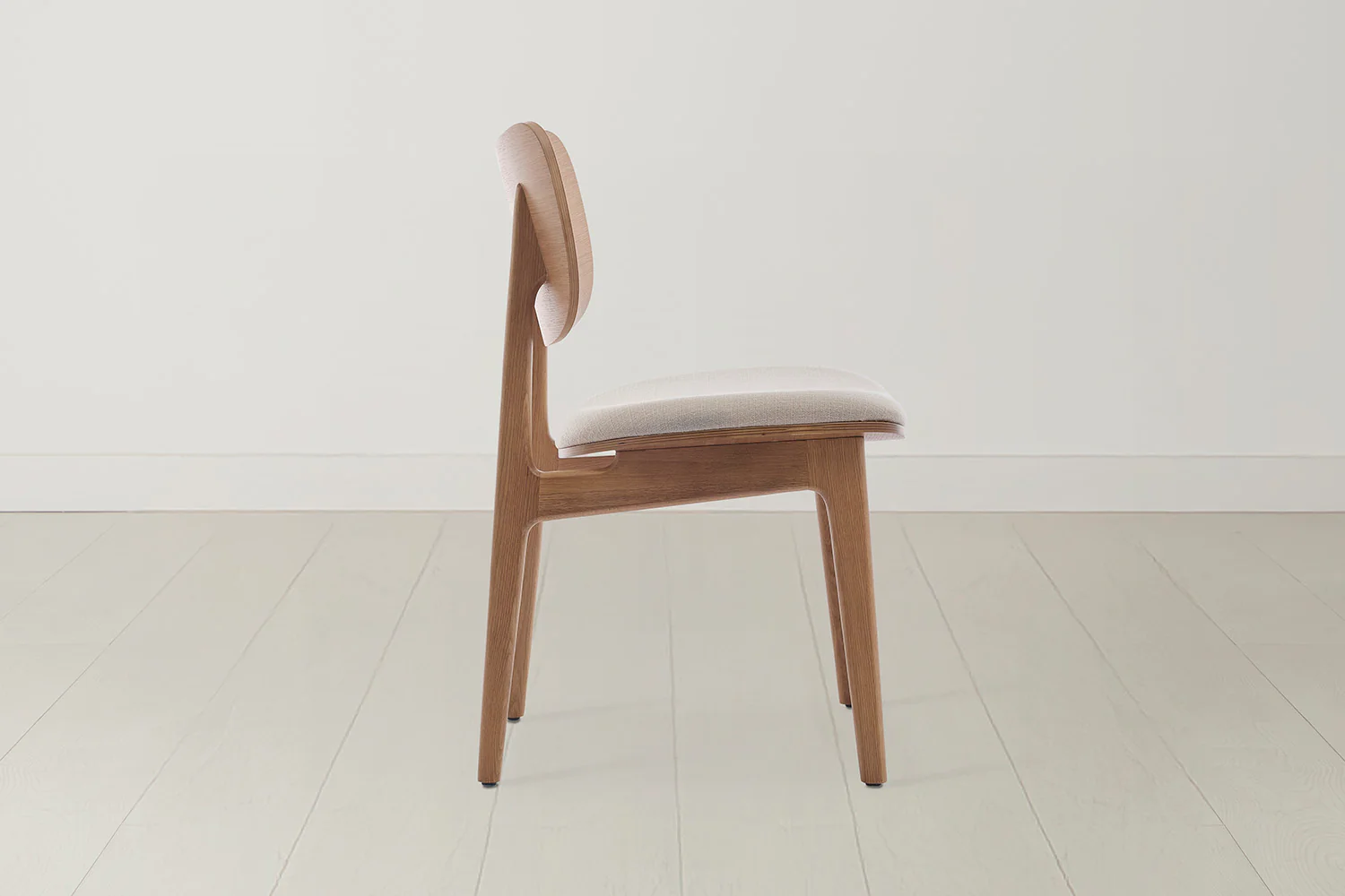 Dining Chair 02 (set of 2), Oak / Oatmeal - Image 5