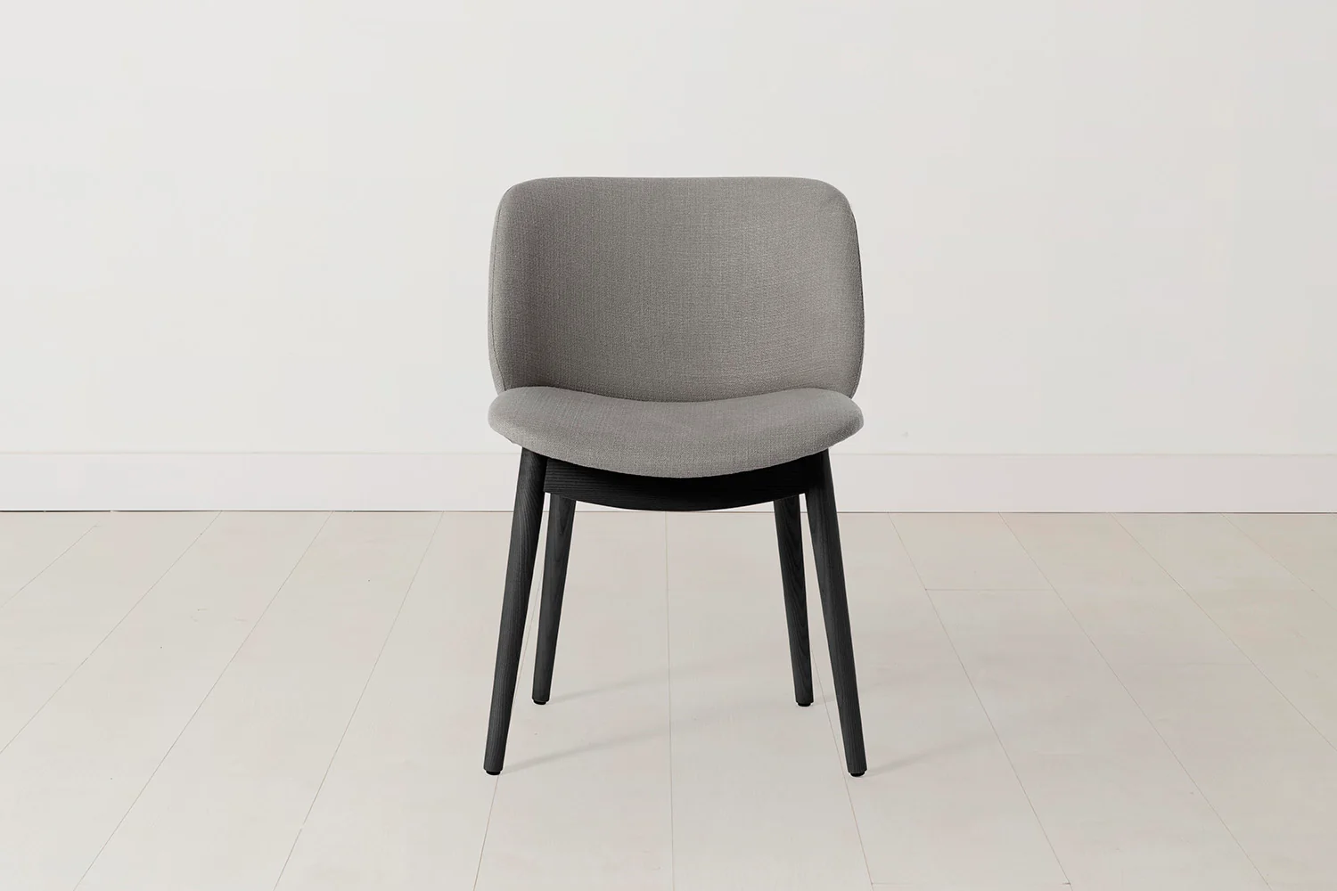 Dining Chair 04 (Set of 2), Black Legs / Shadow - Image 3