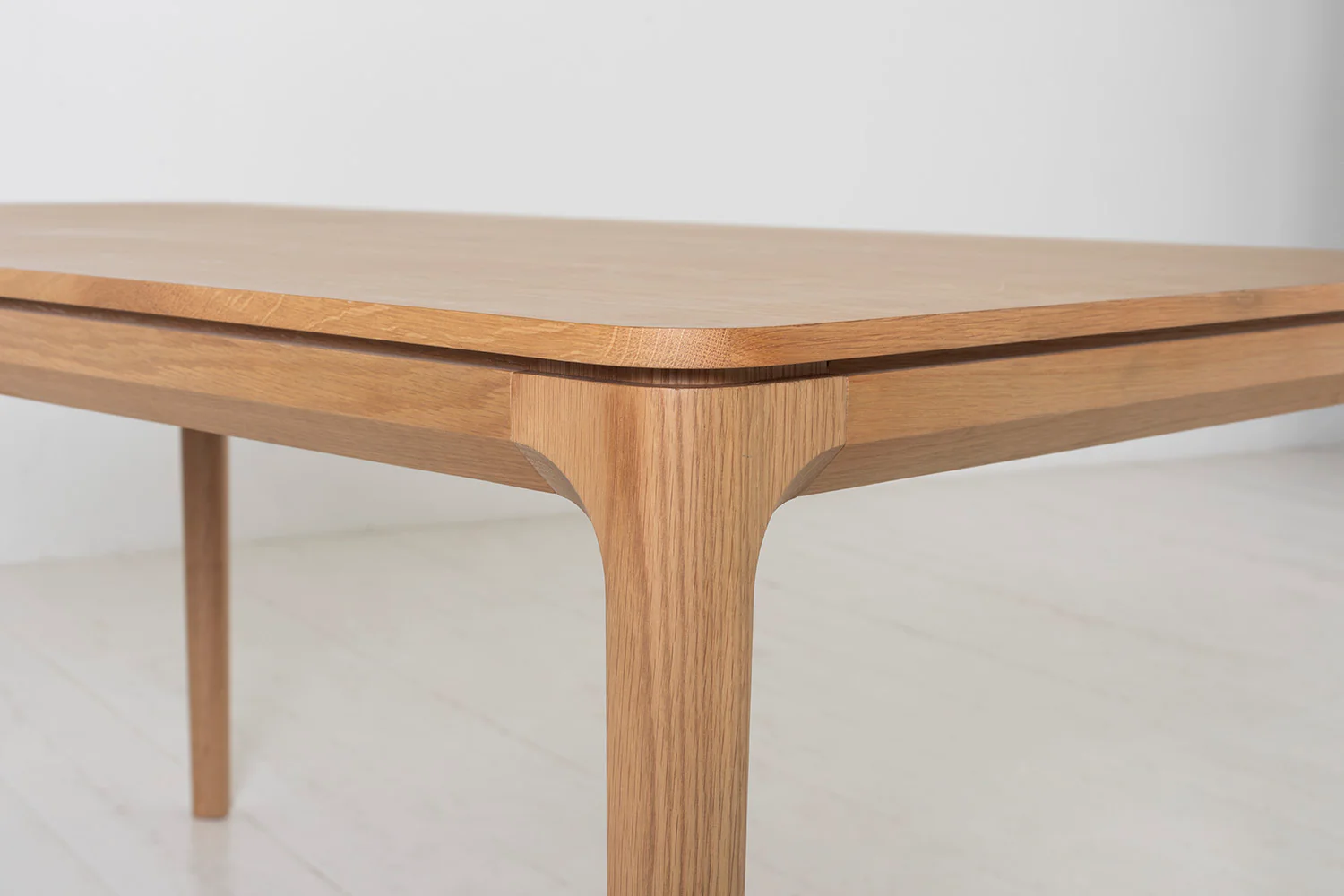 Dining Table 01 Extending Dining Table, Oak / 6-8 seater - Image 7