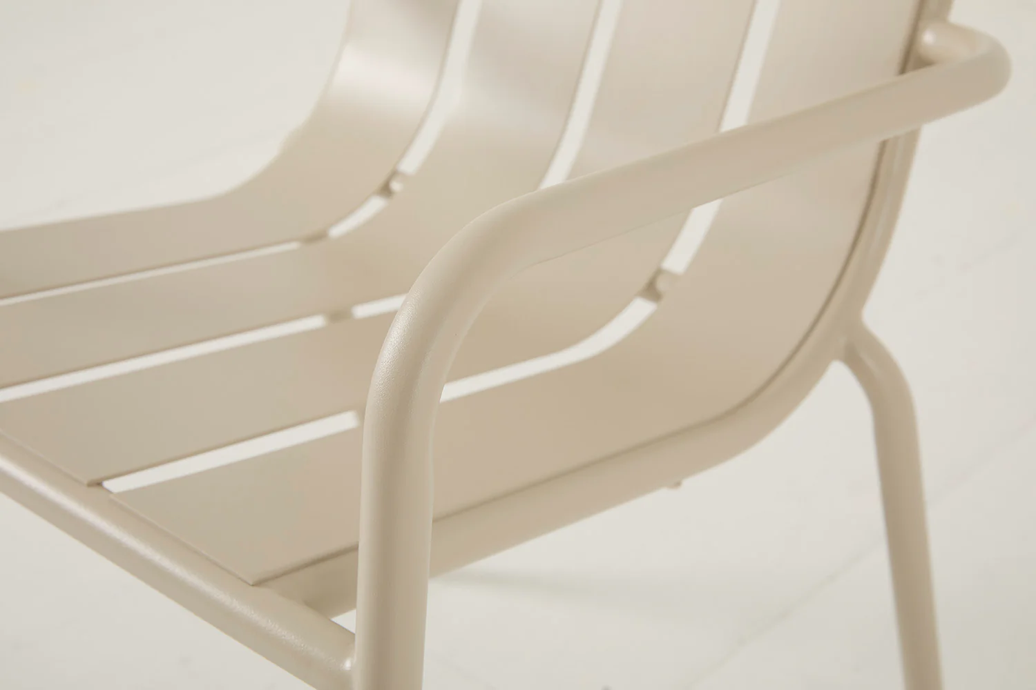 Garden Dining Chair 01 (Set of 2), Taupe - Image 8
