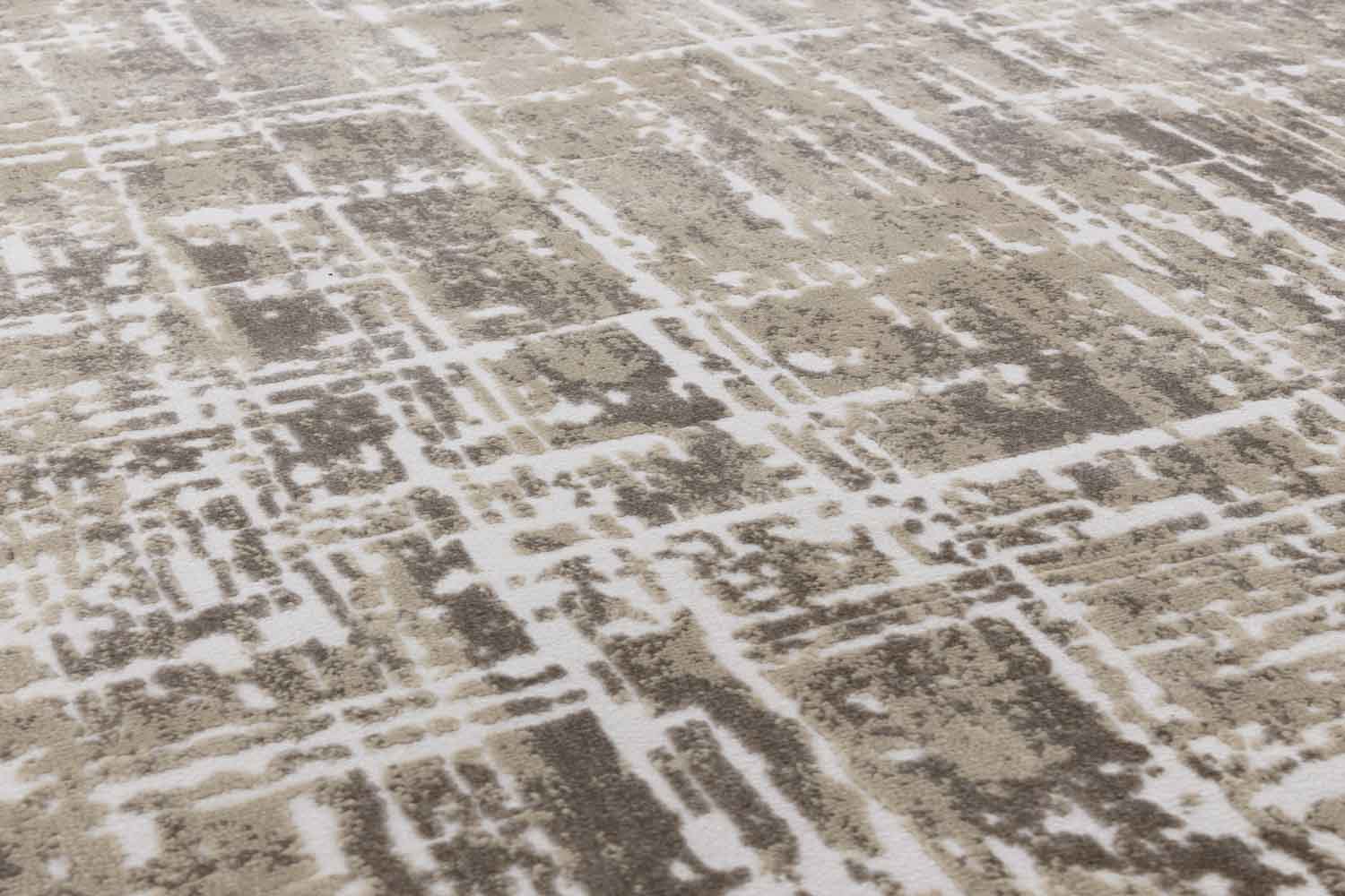Kuza Abstract Beige Rug, 120x170 - Image 3
