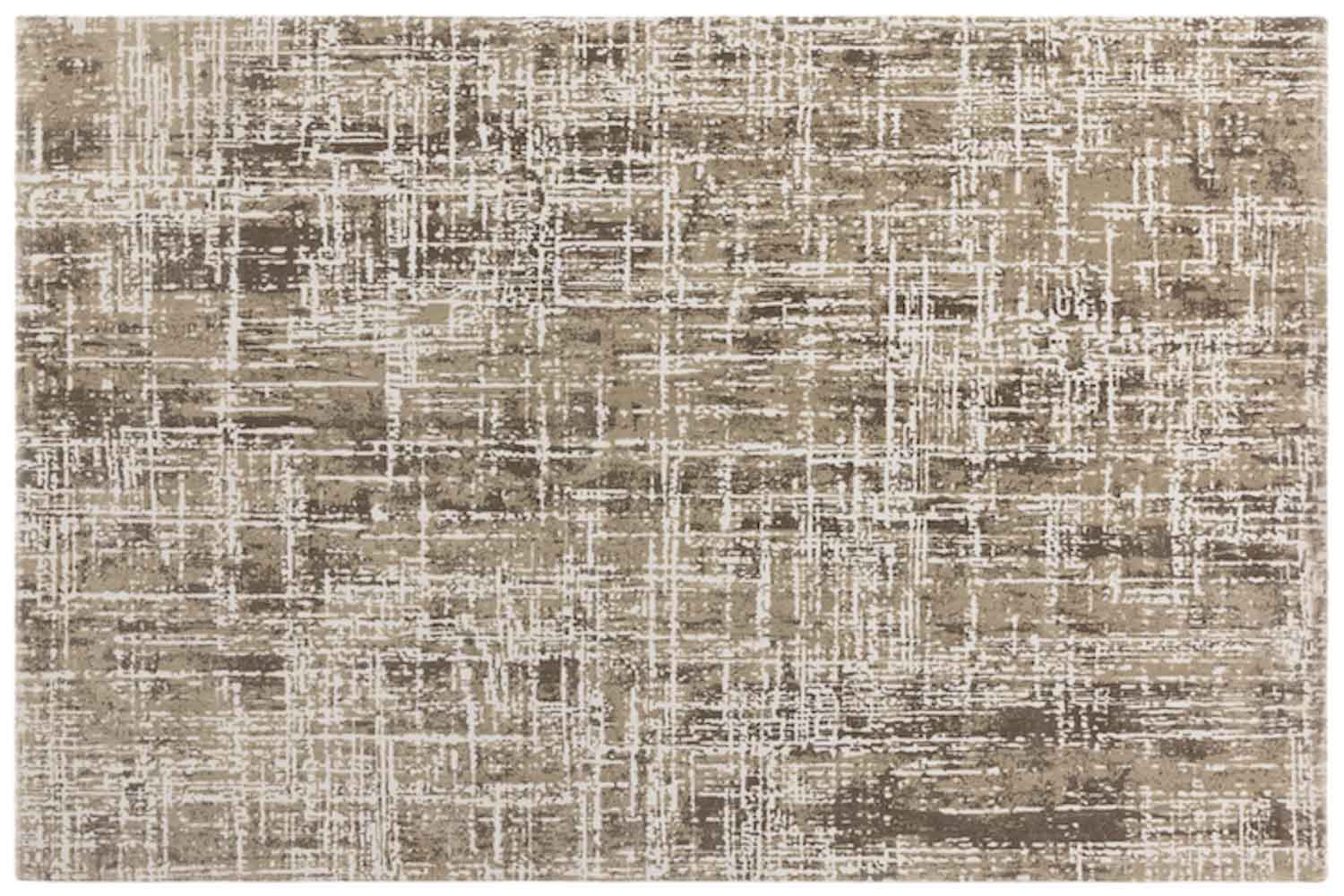 Kuza Abstract Beige Rug - Image 2