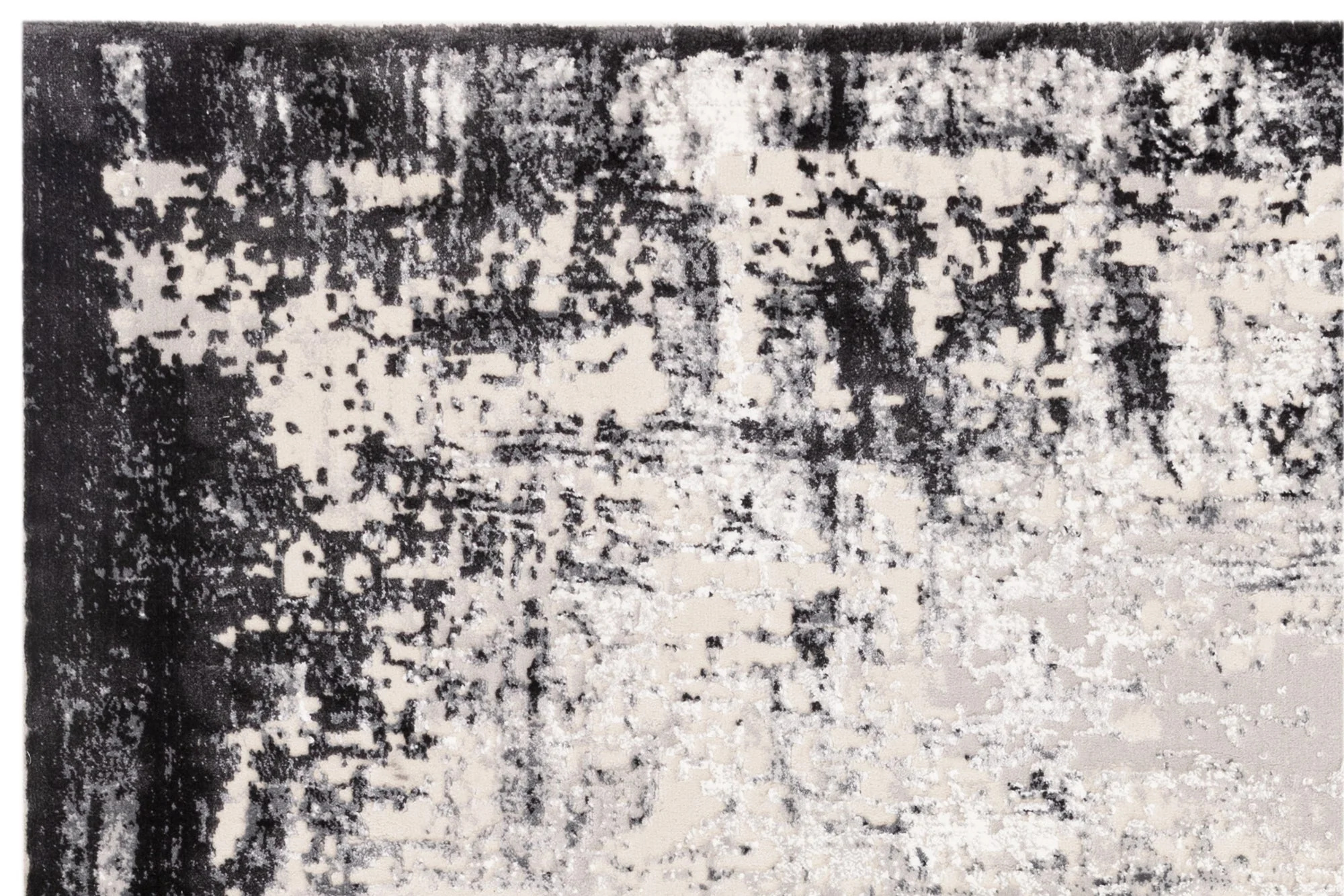 Kuza Border Grey Rug, 200x290 - Image 4