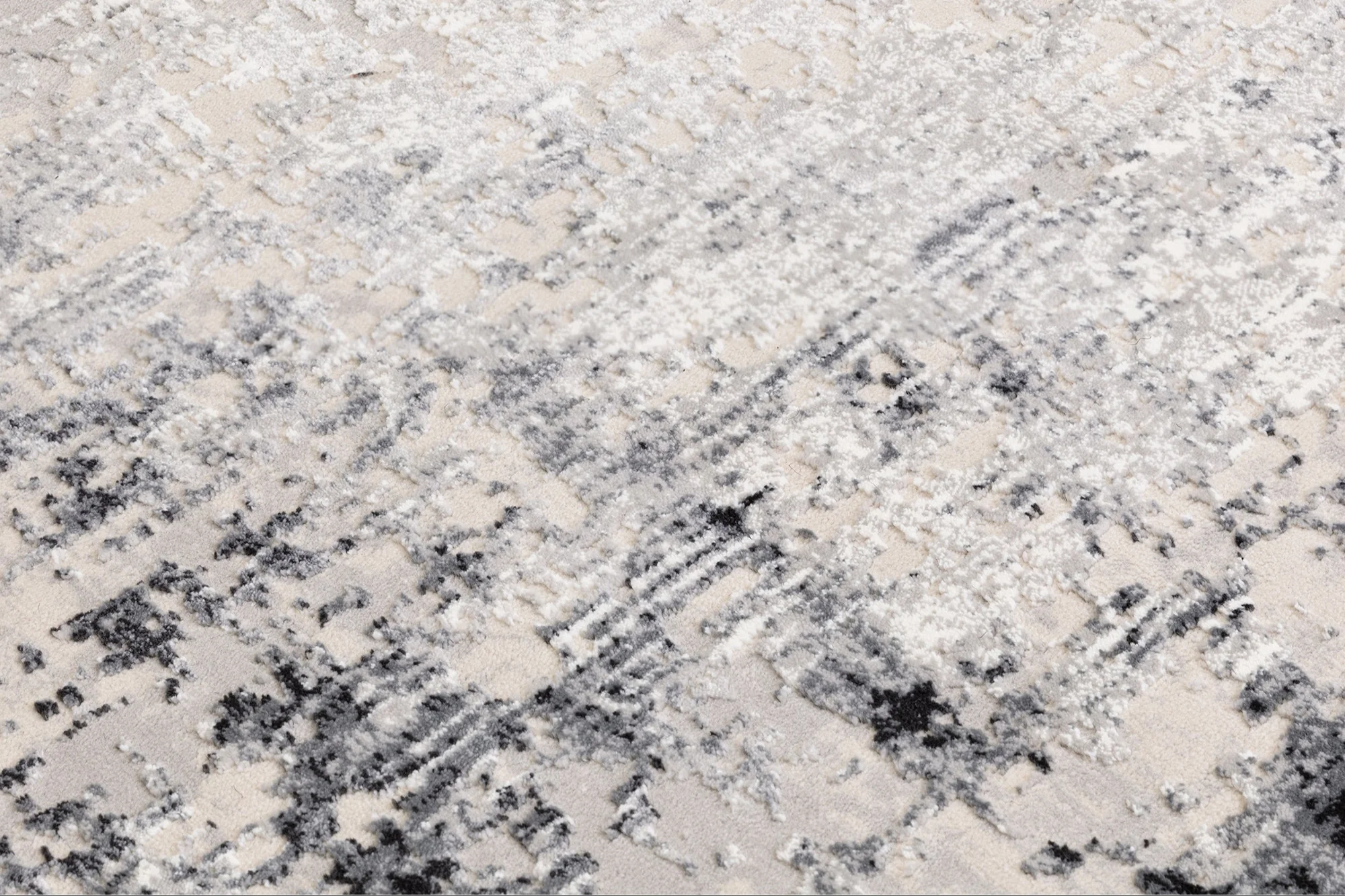 Kuza Border Grey Rug, 200x290 - Image 5