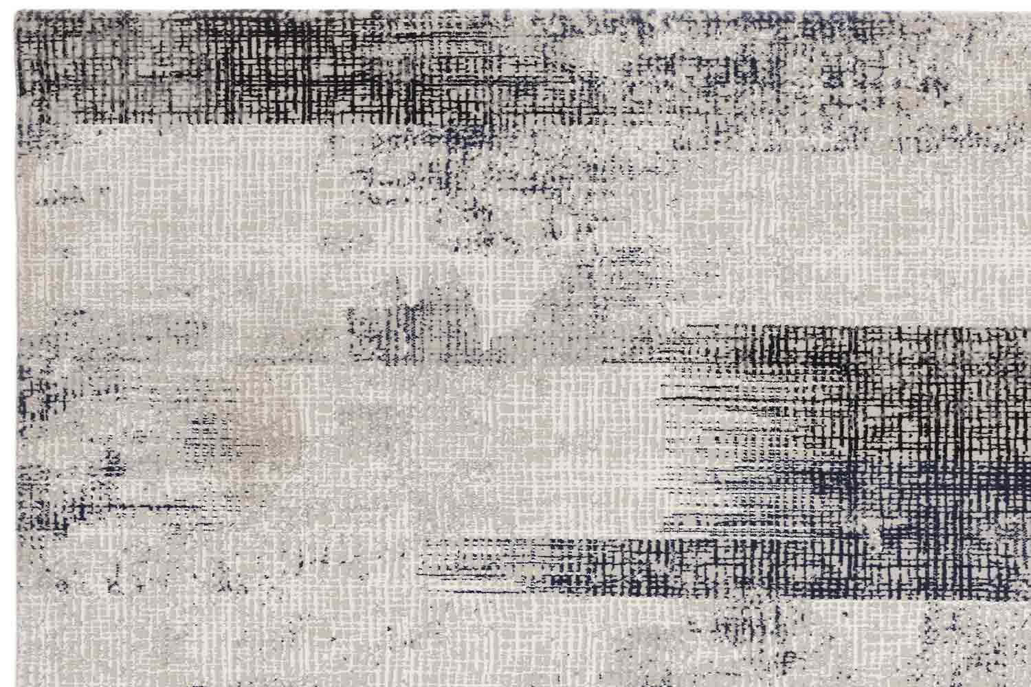 Kuza Lines Blue Rug, 120x170 - Image 2