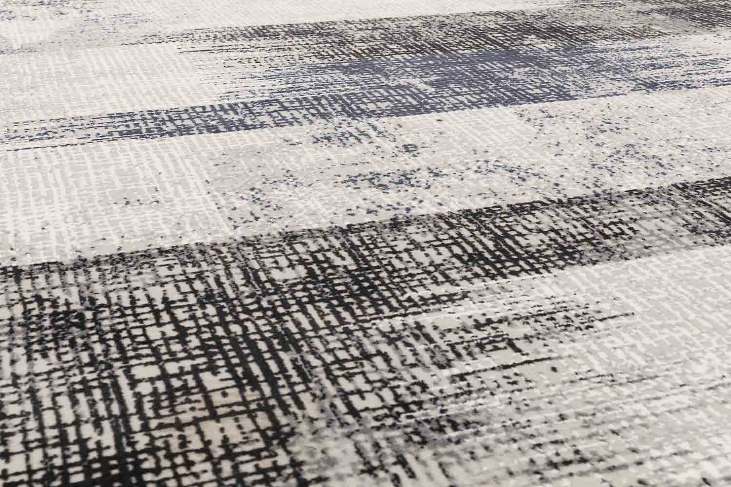 Kuza Lines Blue Rug, 160x230 - Image 4