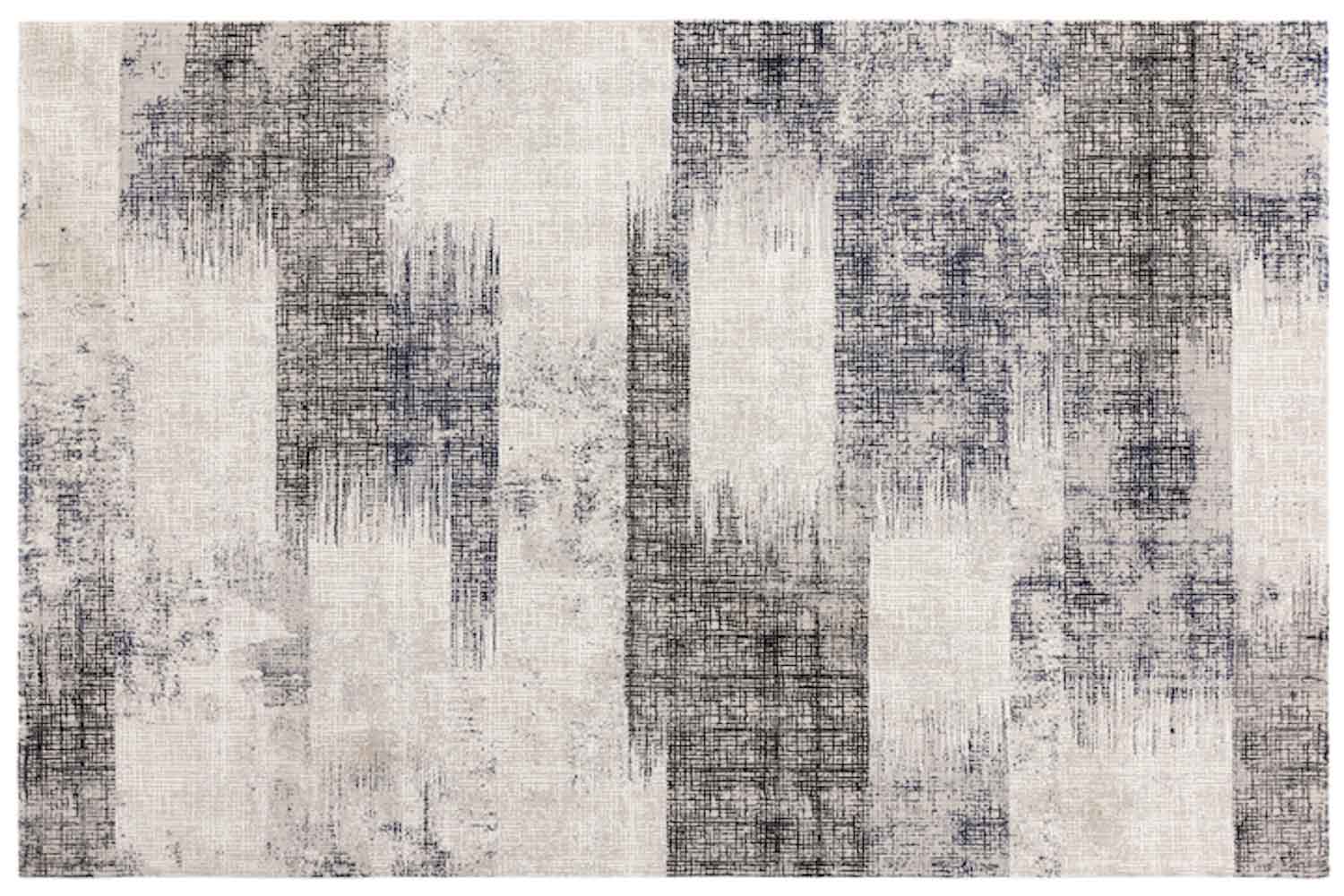 Kuza Lines Blue Rug - Image 3