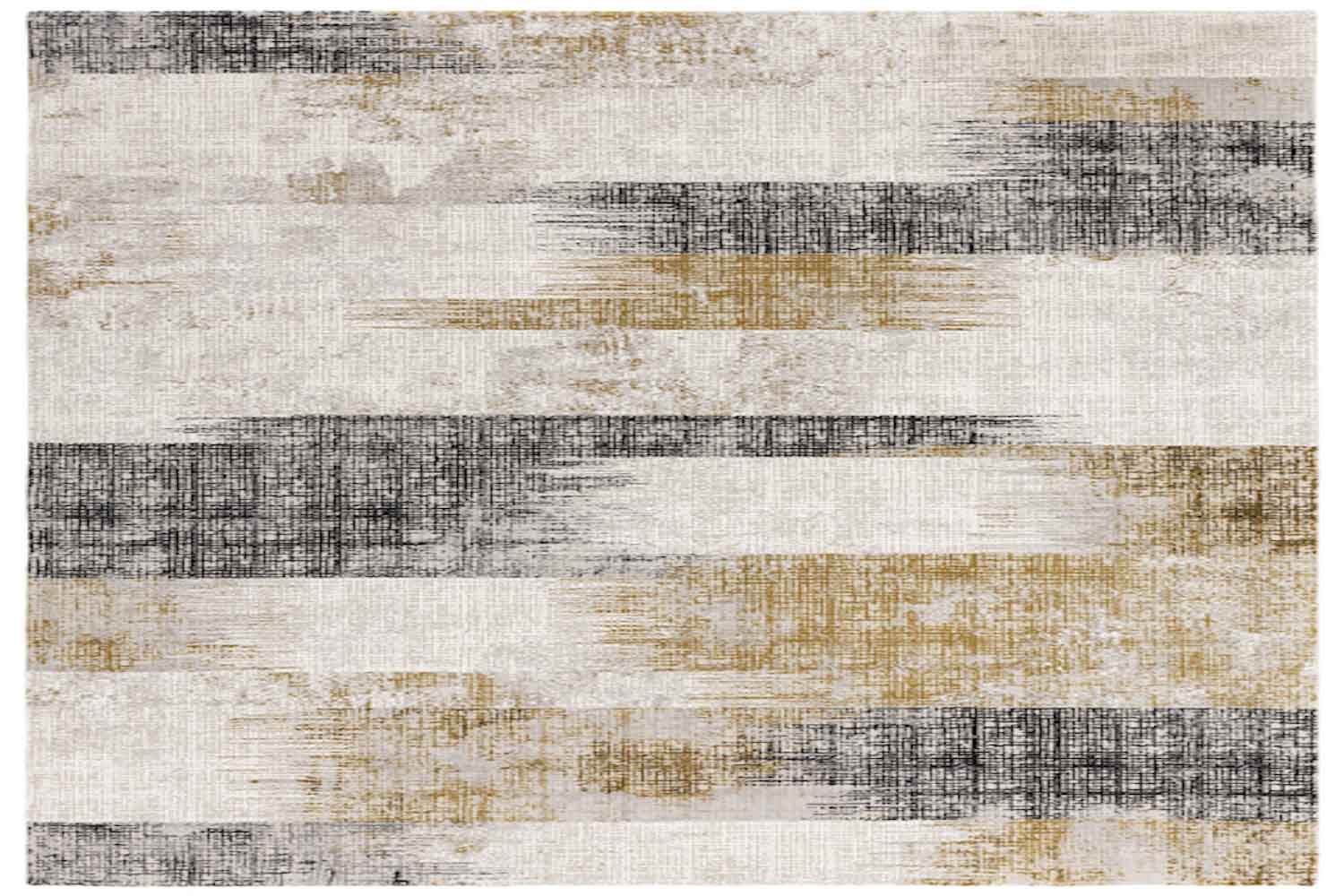 Kuza Lines Gold Rug, 120x170