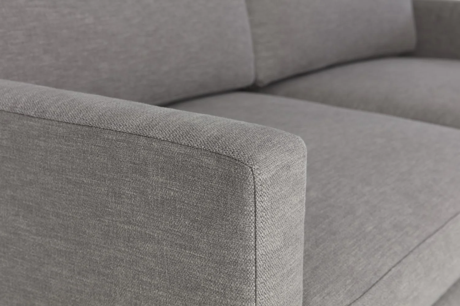Model 01 2-Seater Sofa with Ottoman, Shadow - Image 3