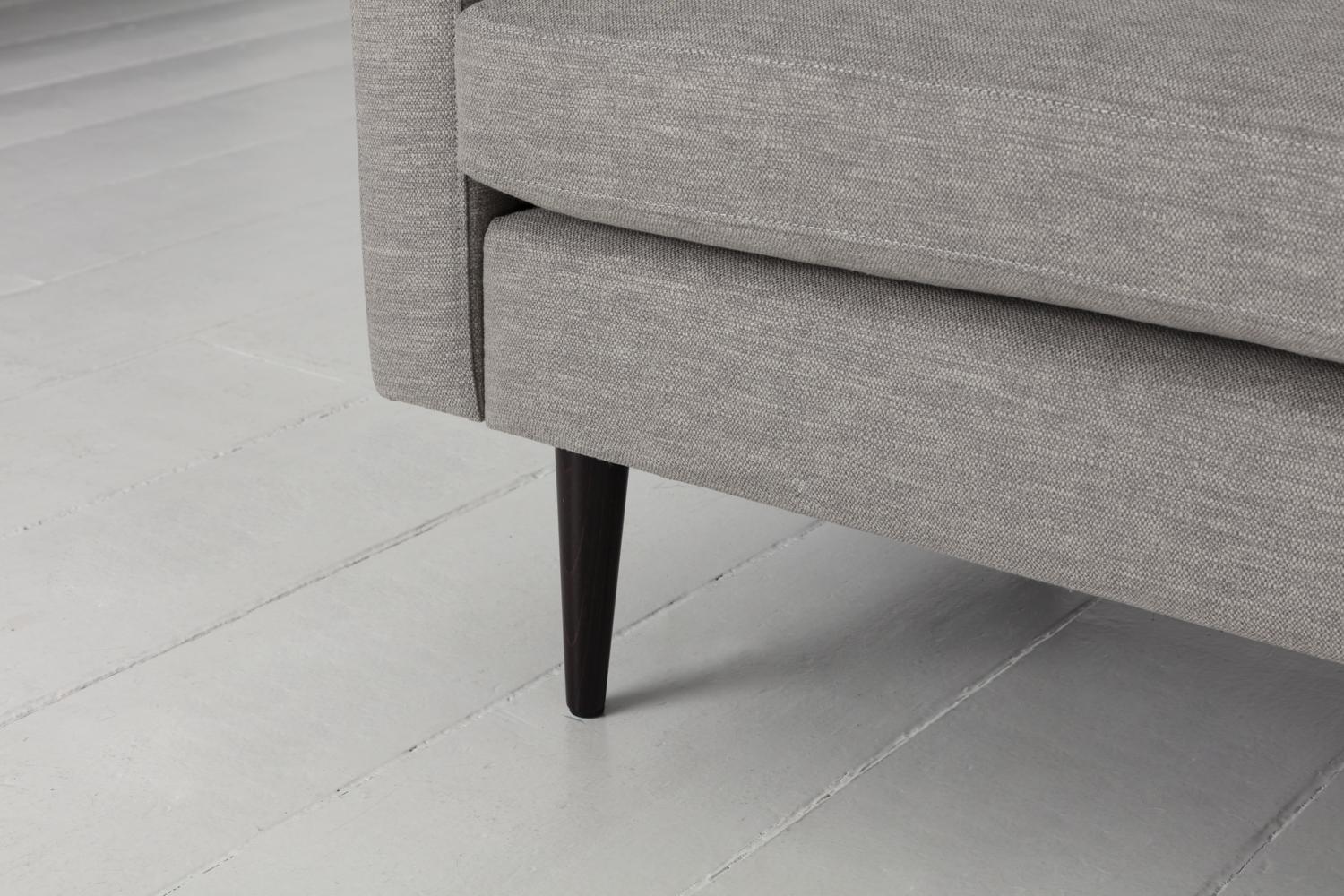 Model 01 2-Seater Sofa with Ottoman, Shadow - Image 4