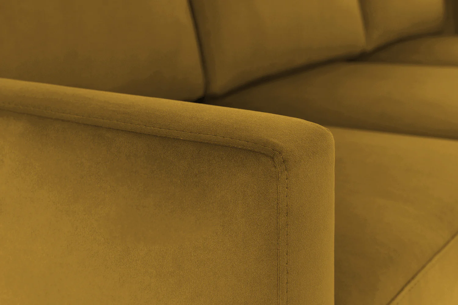 Model 01 3-Seater Sofa, Mustard - Image 6
