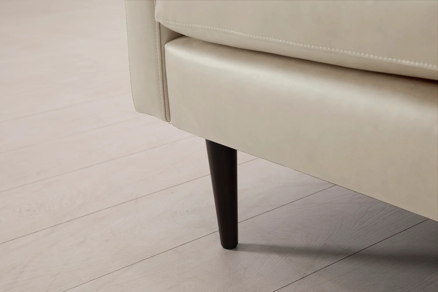 Model 01 3-Seater Sofa with Ottoman, Oyster - Image 5