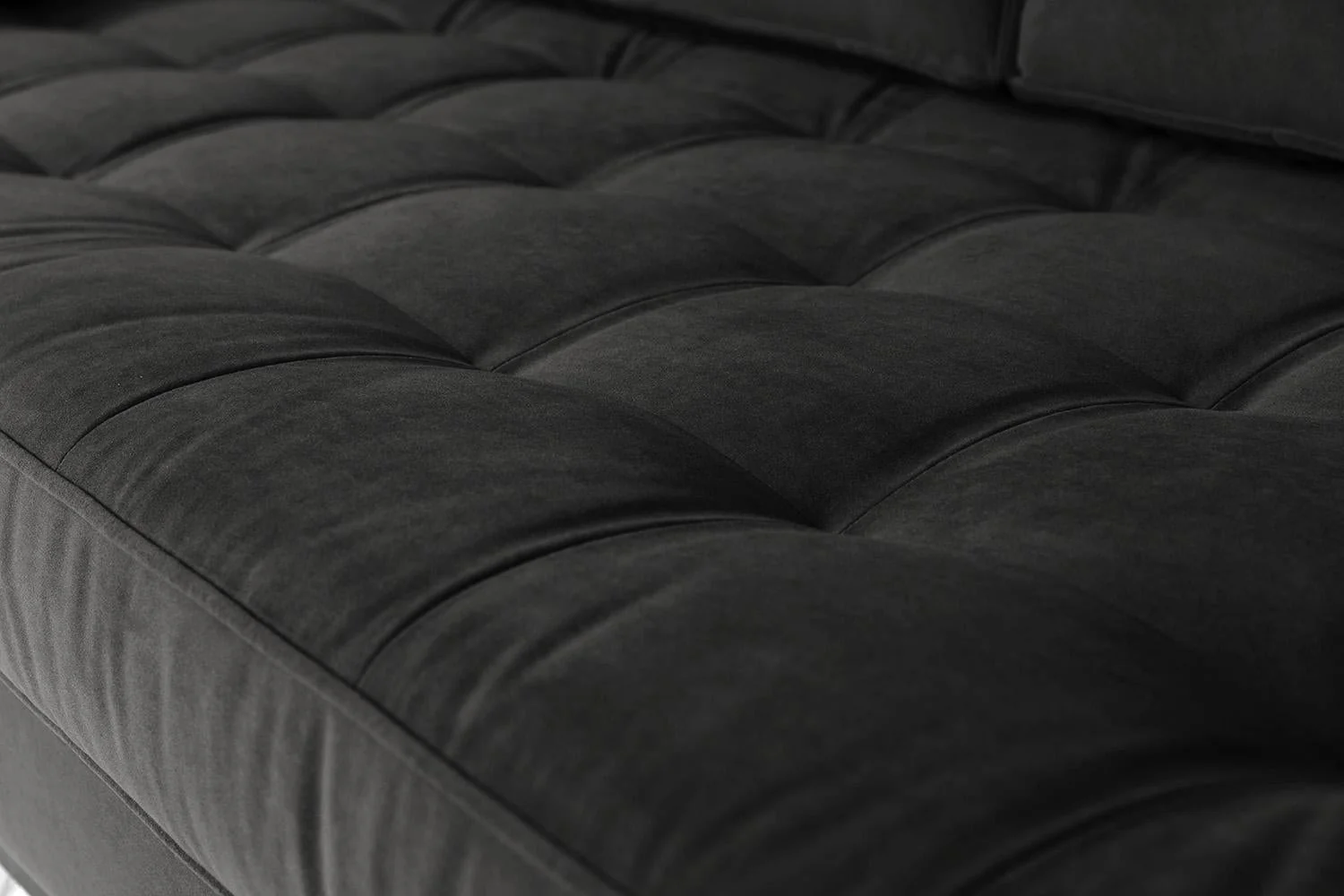 Model 02 2-Seater Sofa with Ottoman, Charcoal - Image 6