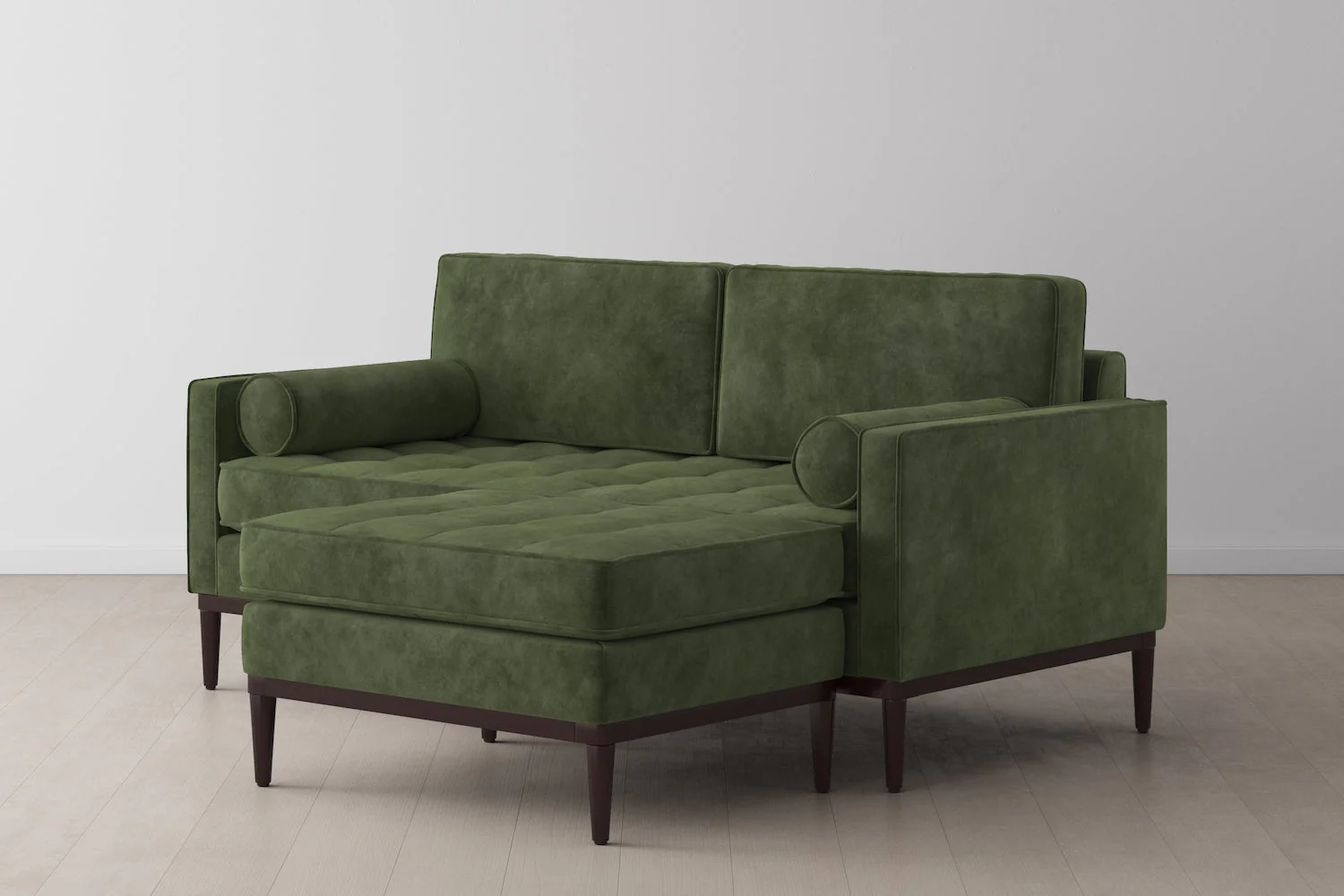 Model 02 2-Seater Sofa with Ottoman, Conifer - Image 3