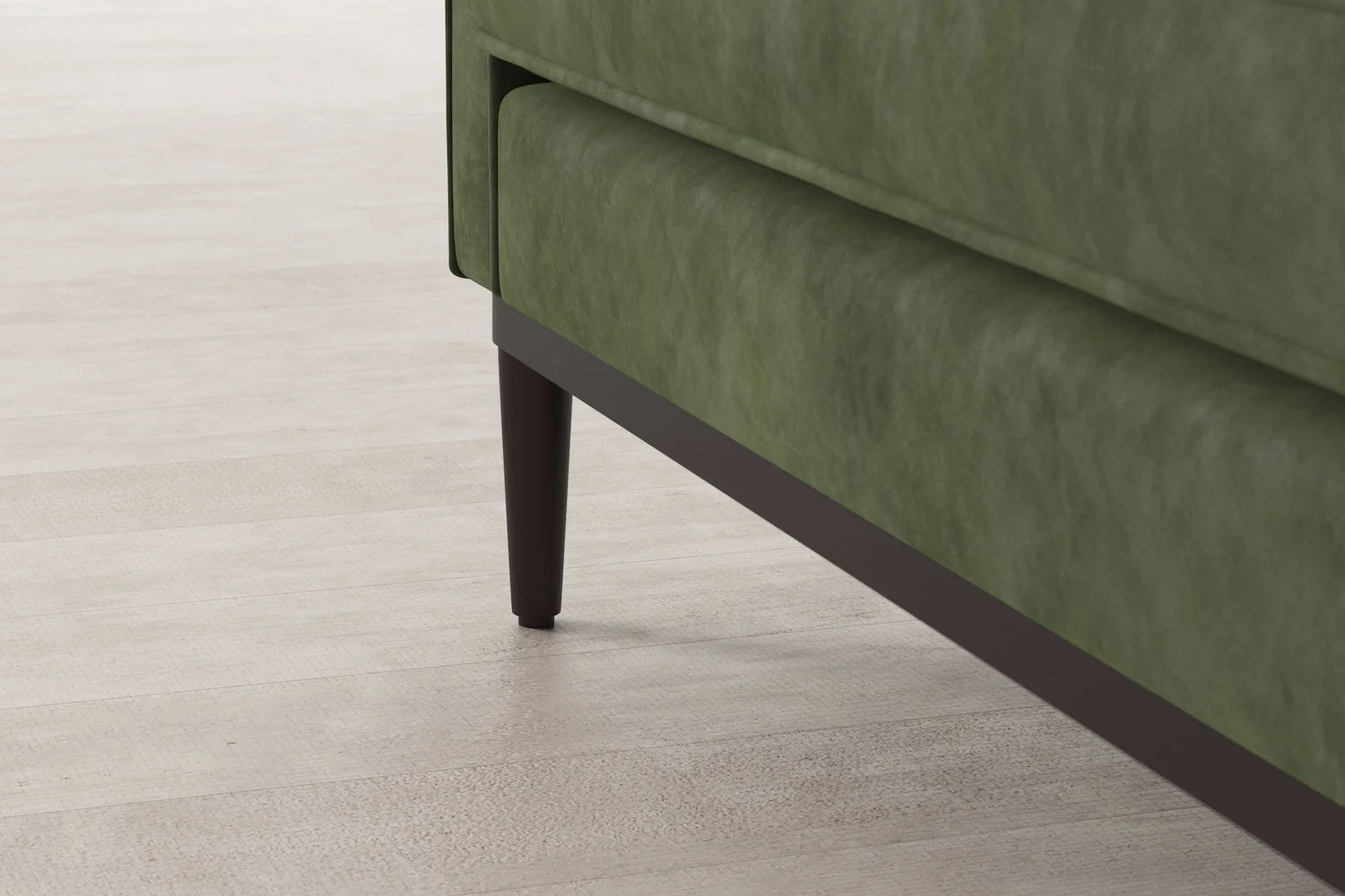 Model 02 2-Seater Sofa with Ottoman, Conifer - Image 7