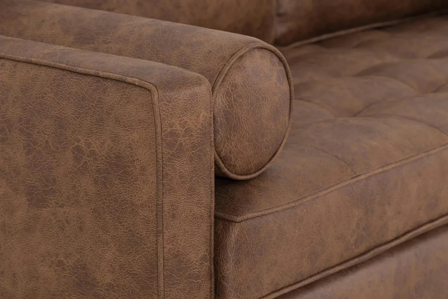 Model 02 Sofa Bed 3 Seater, Chestnut - Image 13