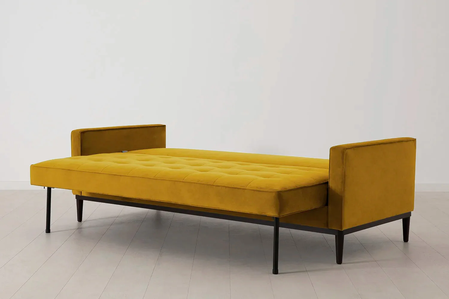 Model 02 Sofa Bed 3 Seater, Mustard - Image 8