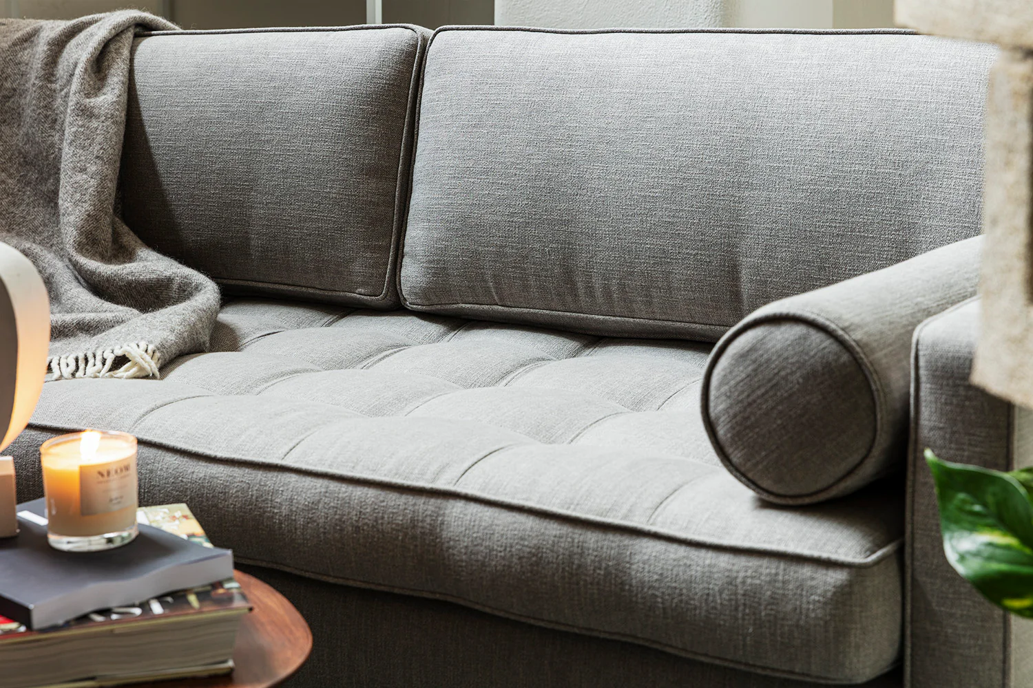 Model 02 Sofa Bed 3 Seater, Shadow - Image 4