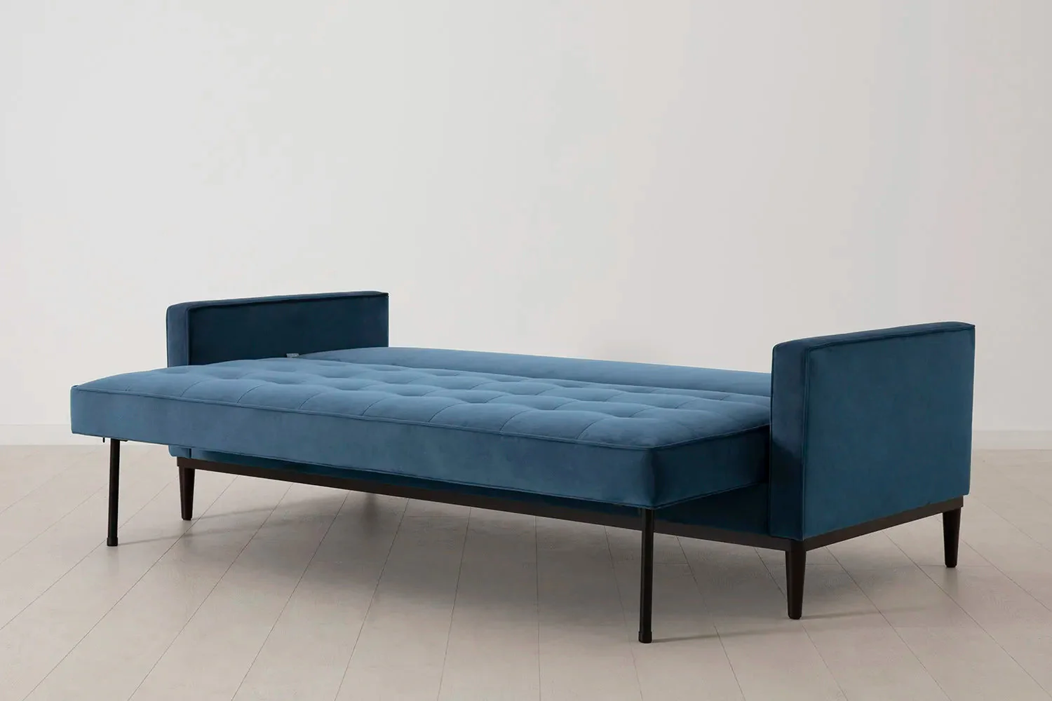 Model 02 Sofa Bed 3 Seater, Teal - Image 7