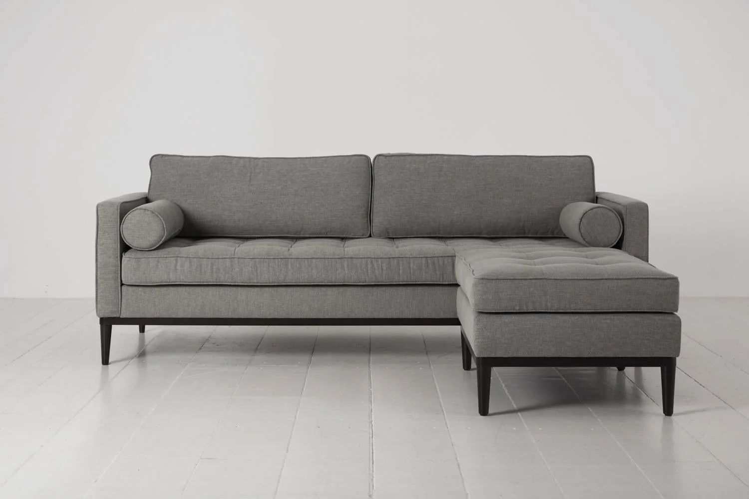 Model 02 3-Seater Sofa with Ottoman, Shadow