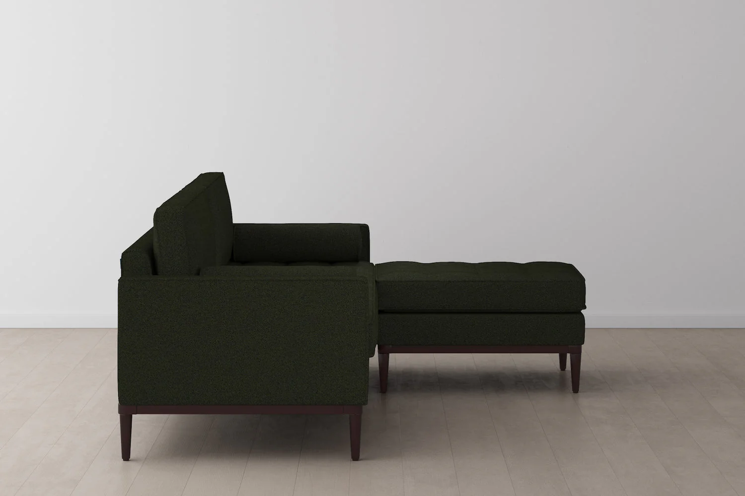 Model 02 3-Seater Sofa with Ottoman, Fern - Image 4