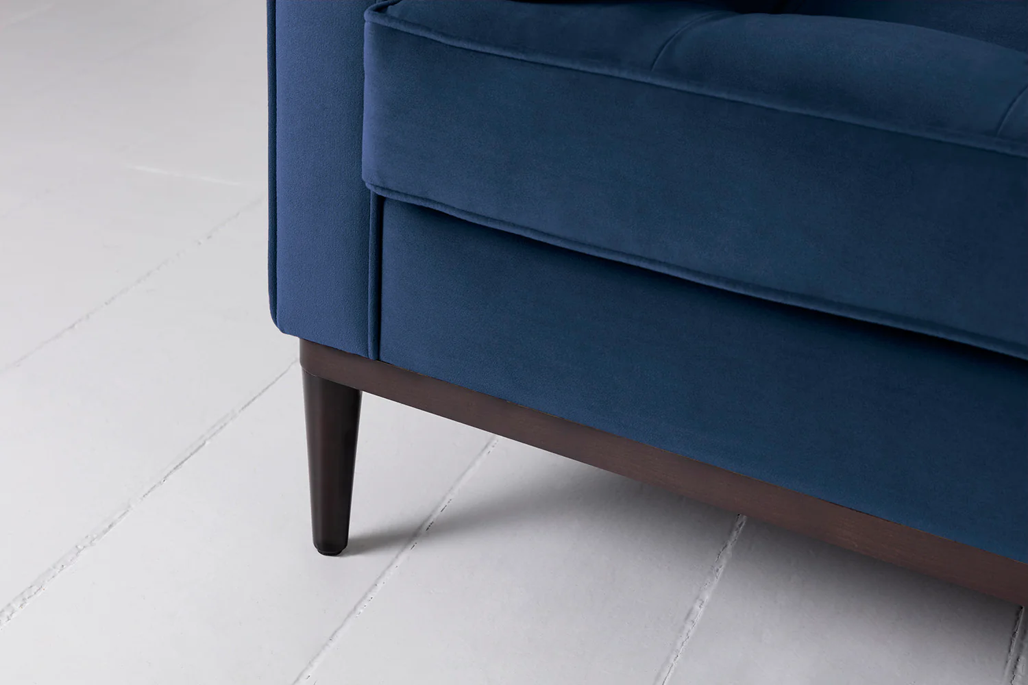 Model 02 3-Seater Sofa with Ottoman, Indigo - Image 5