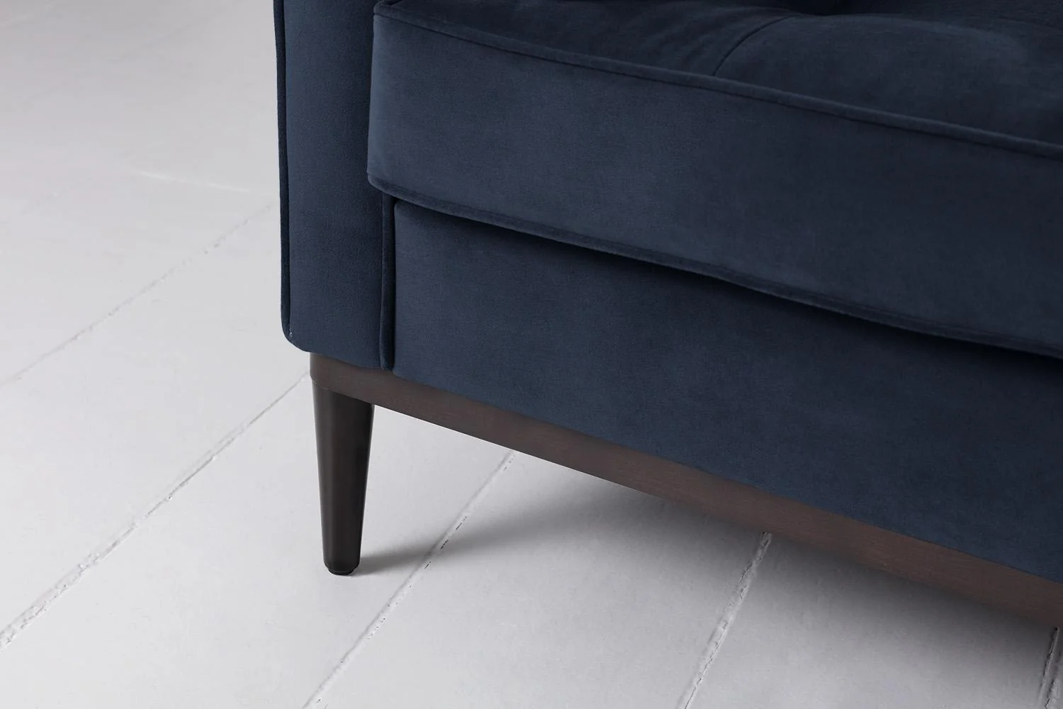 Model 02 3-Seater Sofa with Ottoman, Teal - Image 5