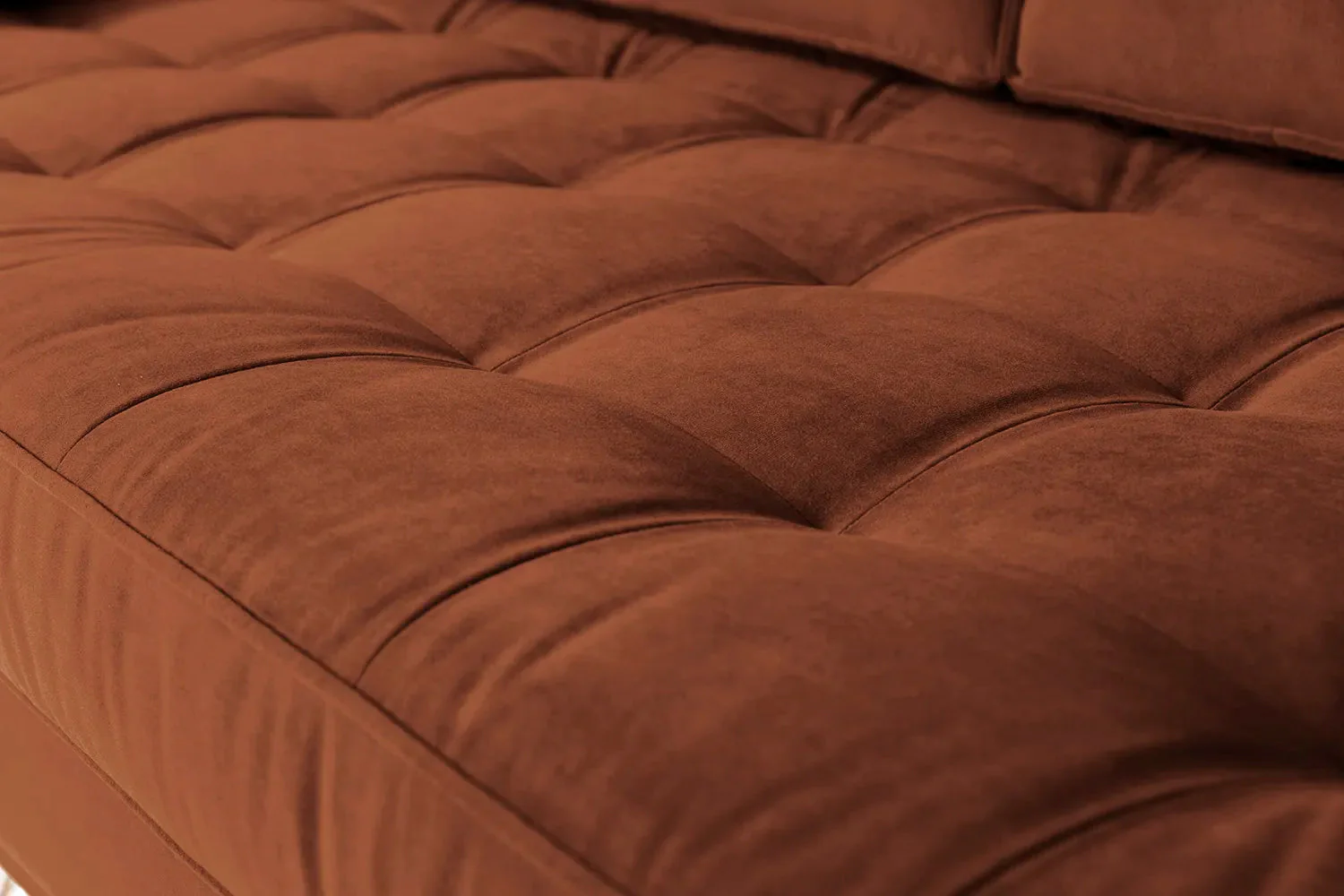 Model 02 3-Seater Sofa with Ottoman, Umber - Image 4