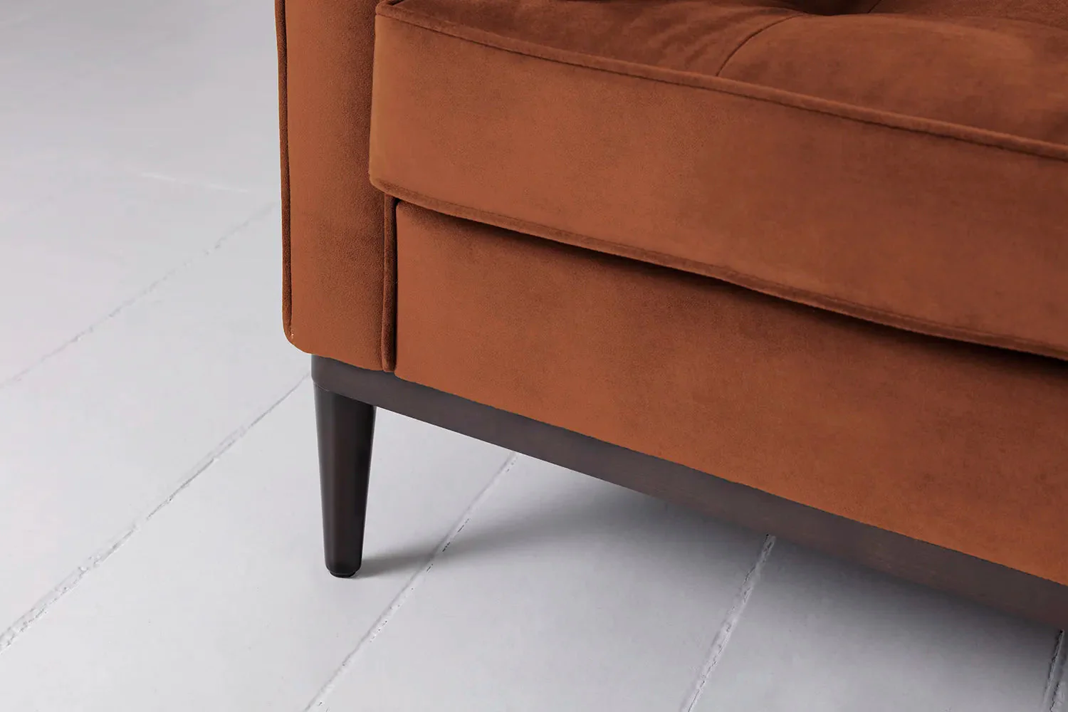 Model 02 3-Seater Sofa with Ottoman, Umber - Image 5