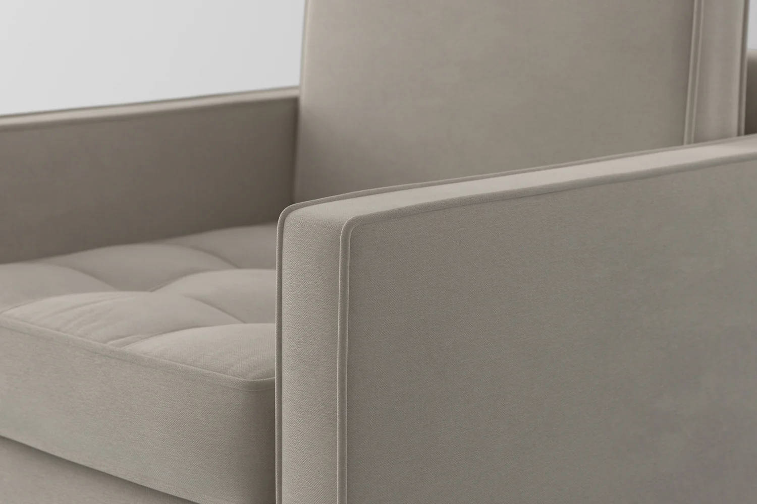 Model 02 Armchair, Chalk - Image 6