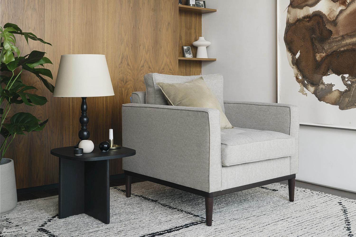 Model 02 Armchair, Pumice - Image 4