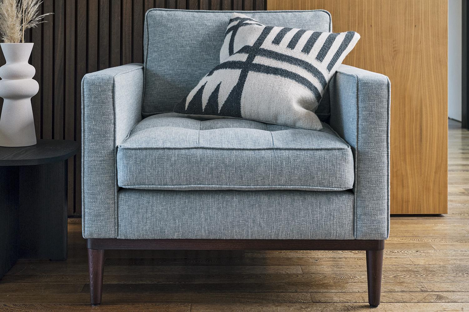 Model 02 Armchair, Seaglass - Image 4