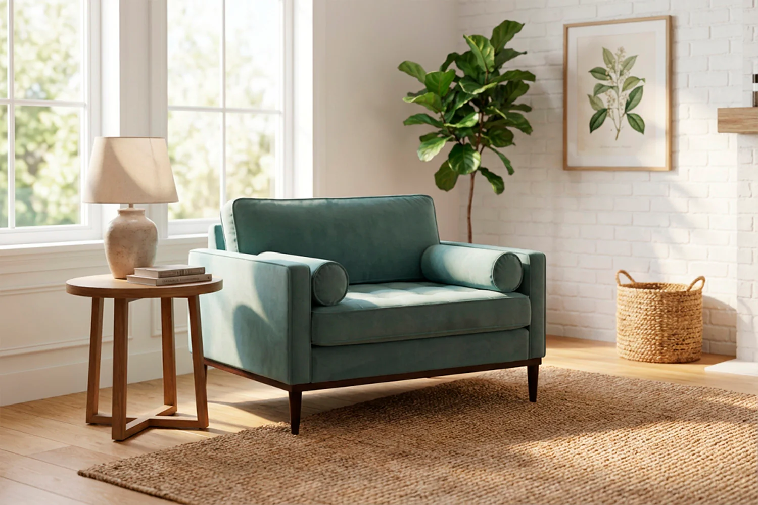Model 02 Loveseat, Airforce - Image 2
