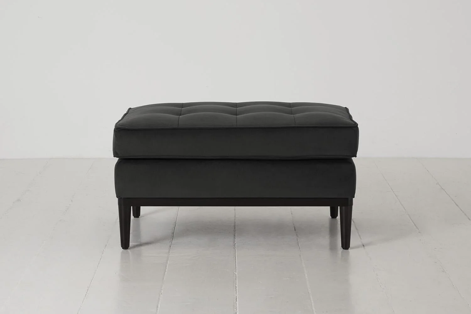 Model 02 Ottoman, Charcoal