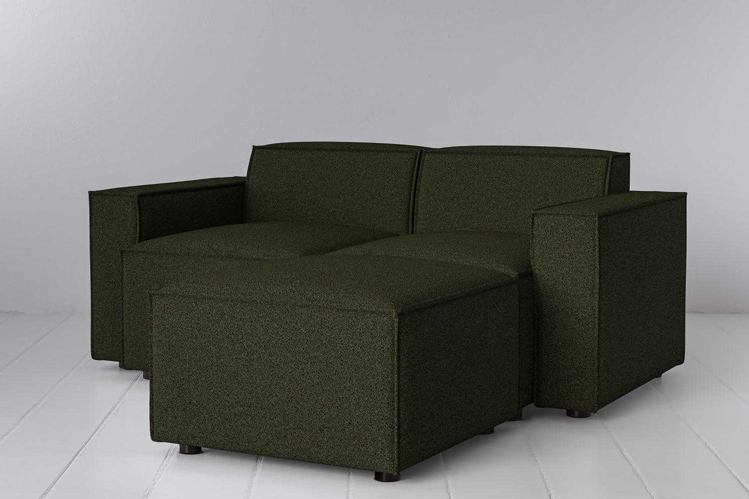 Model 03 2-Seater Right Chaise Sofa, Fern - Image 2