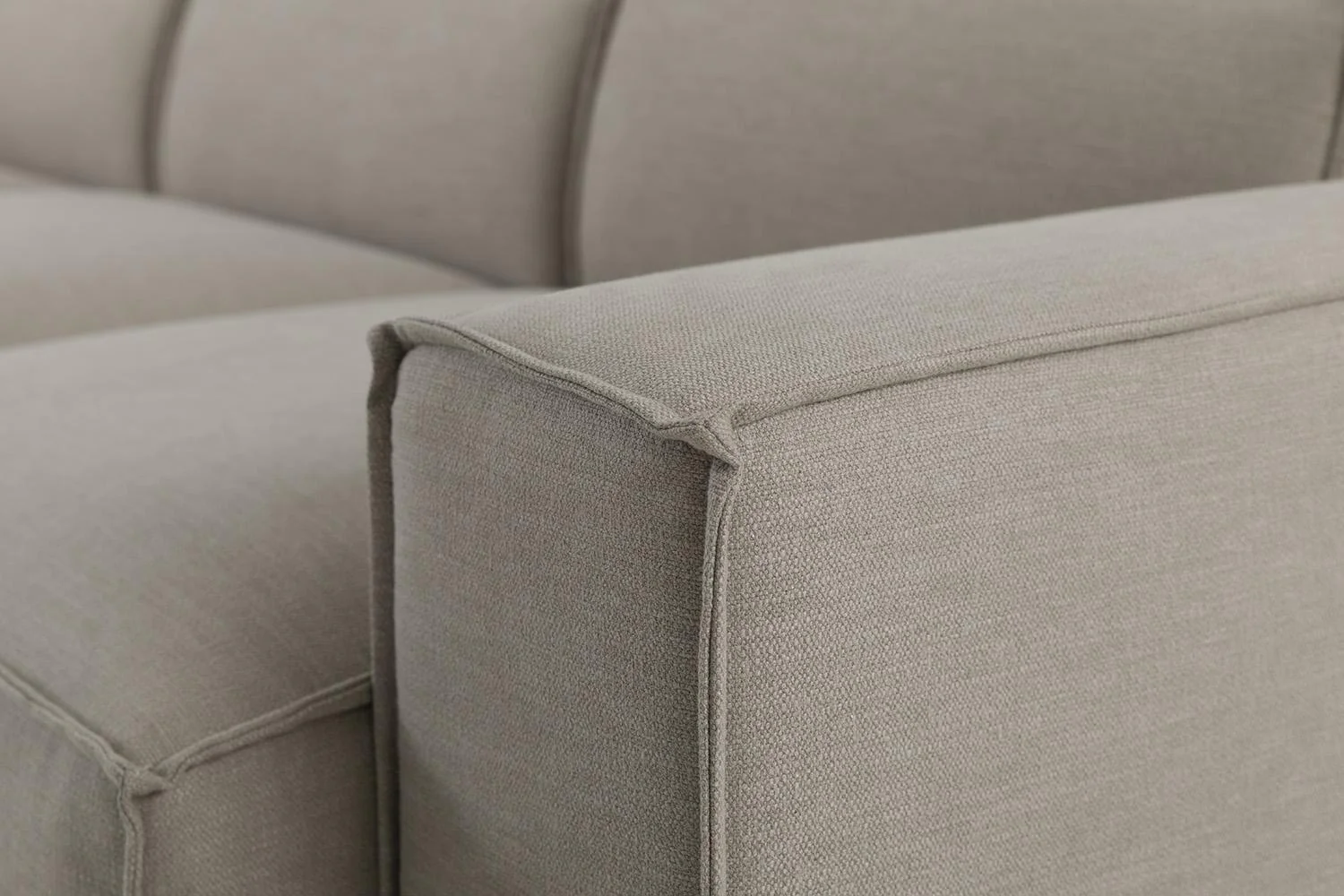 Model 03 2-Seater Right Chaise Sofa, Pumice - Image 7